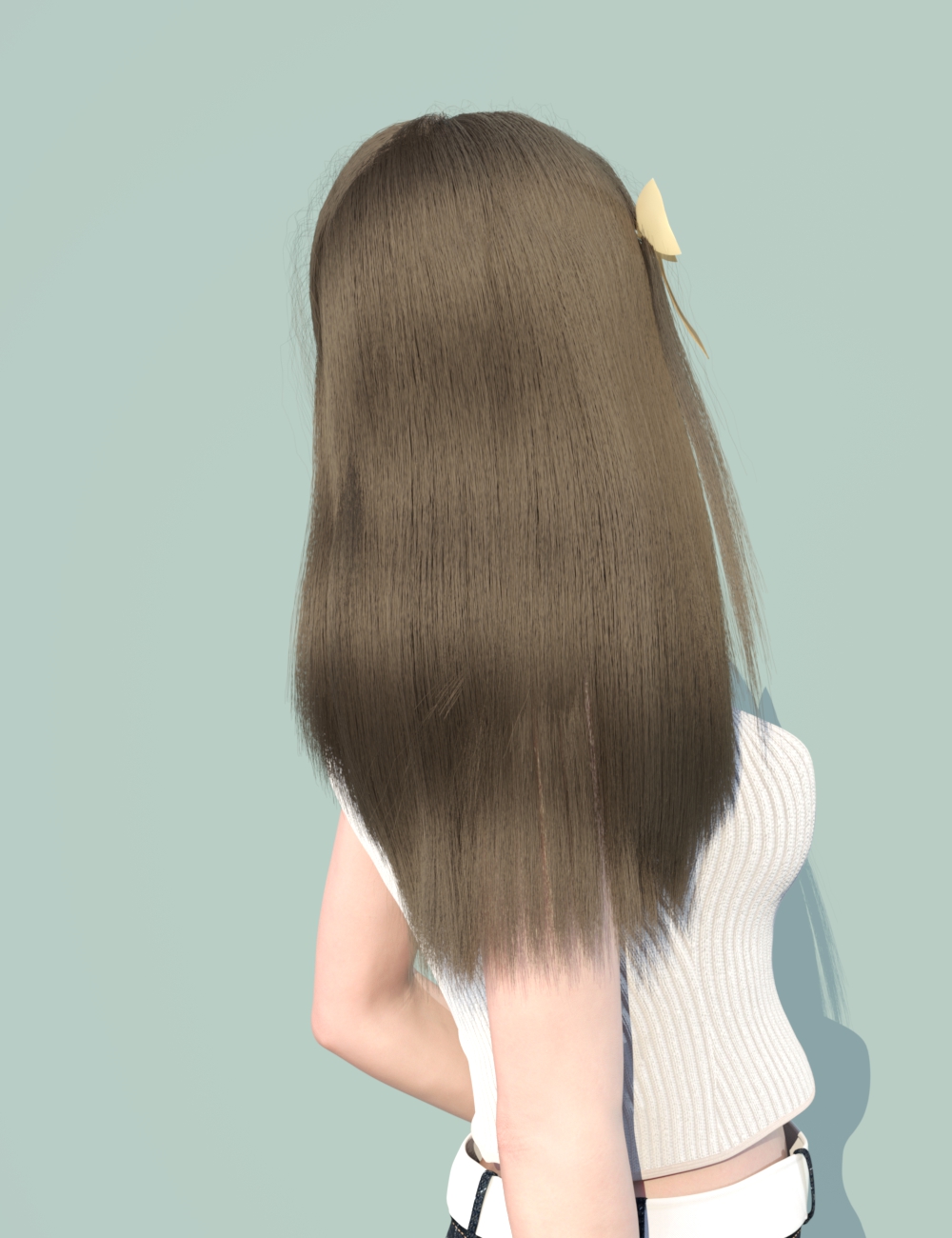 dForce Difa Hair for Genesis 8 Female(s) by: Panda, 3D Models by Daz 3D