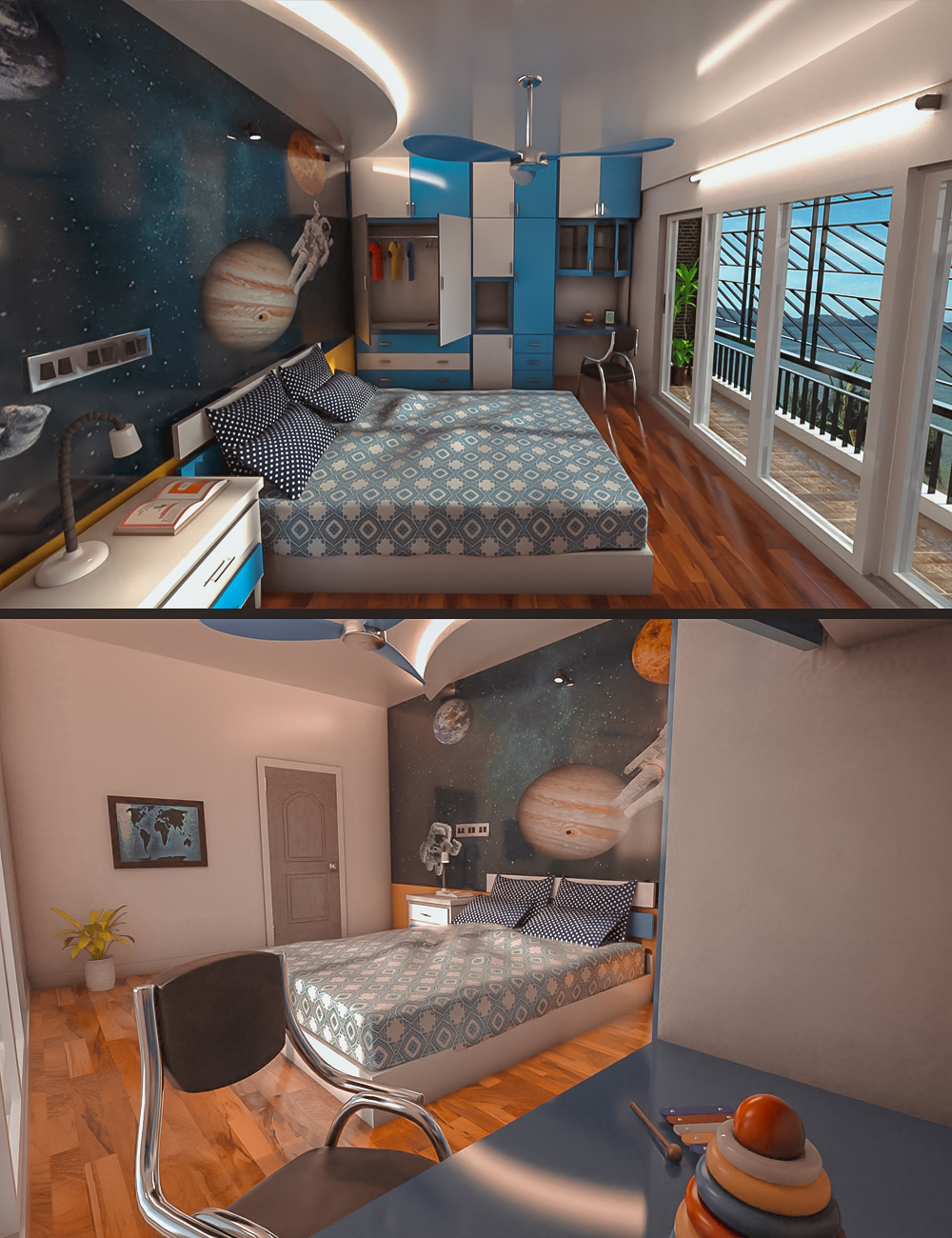 Wall Art Bedroom by: Tesla3dCorp, 3D Models by Daz 3D