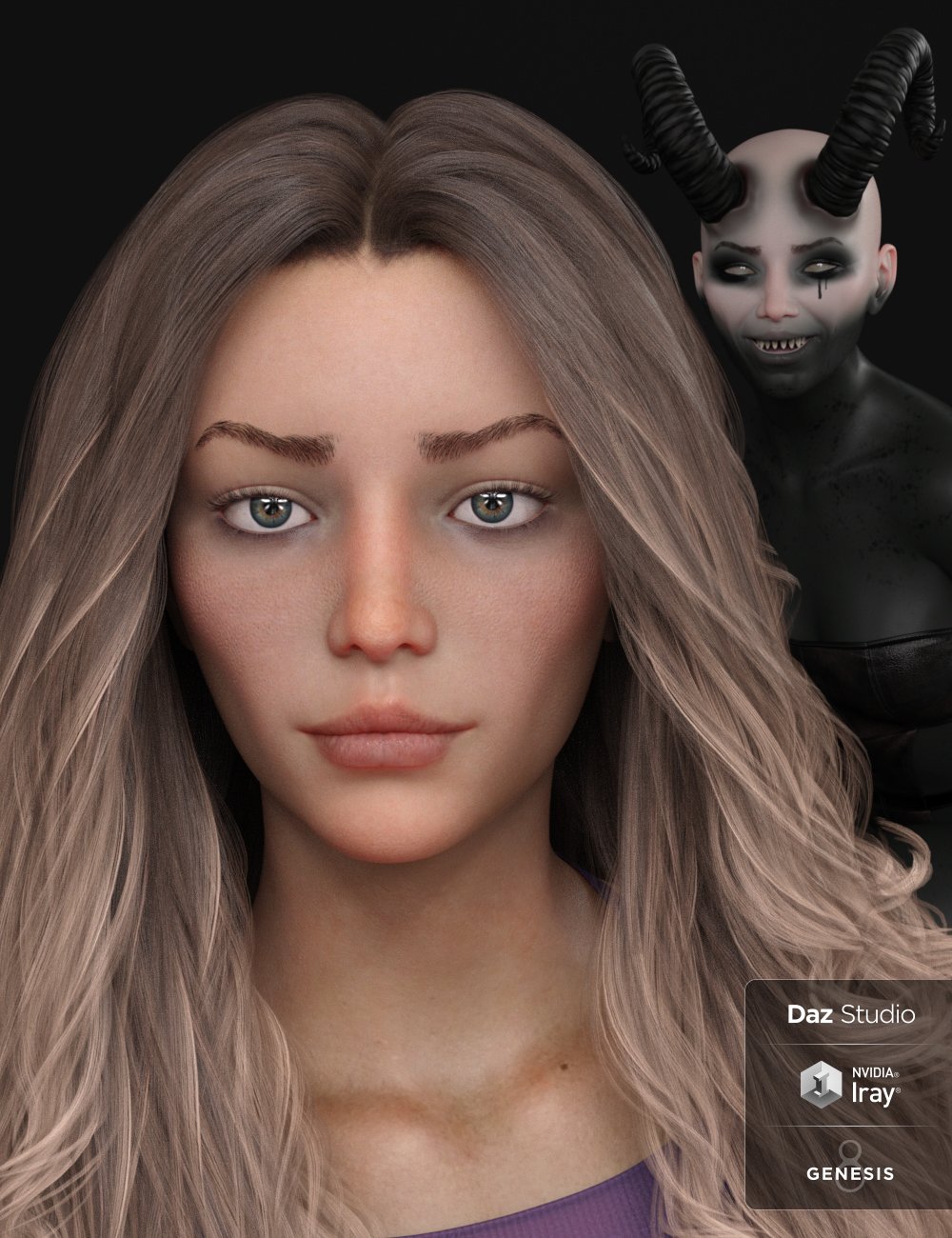Zalir for Genesis 8 Female by: Belladona, 3D Models by Daz 3D