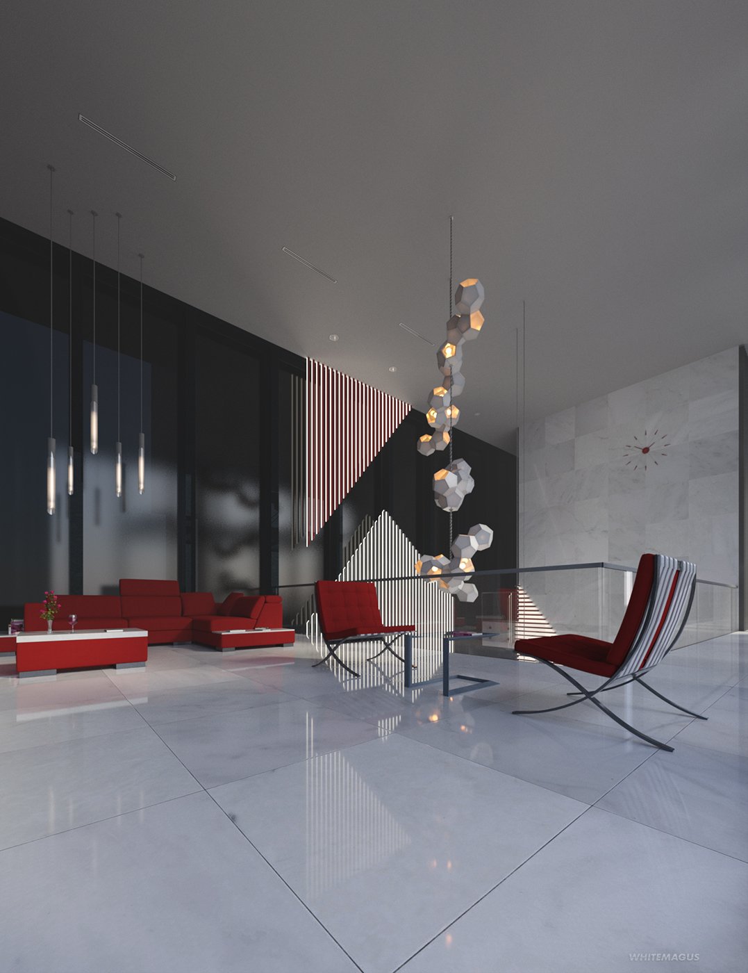 TT Interior Hall TT Interior Hall by: Whitemagus, 3D Models by Daz 3D