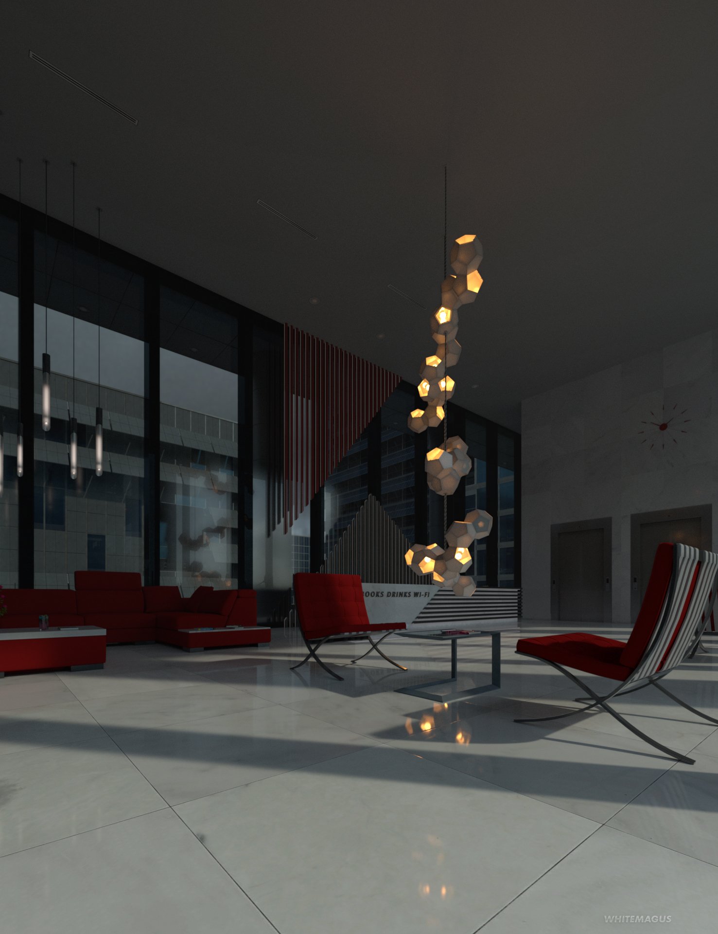 TT Interior Hall TT Interior Hall by: Whitemagus, 3D Models by Daz 3D