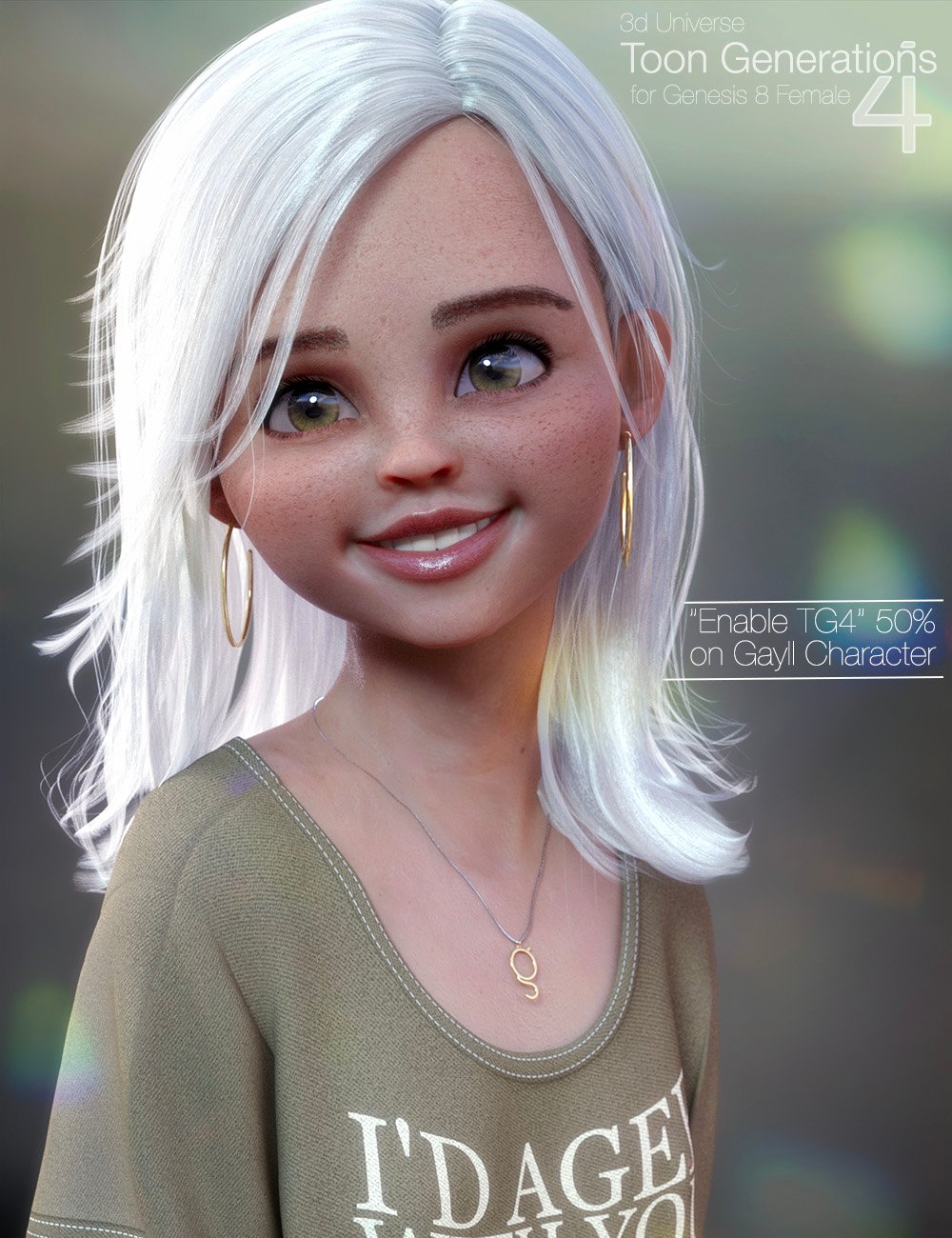 Toon Generations 4 Essentials for Genesis 8 Female(s) Toon Generations 4 Essentials for Genesis 8 Female(s) by: 3D Universe, 3D Models by Daz 3D