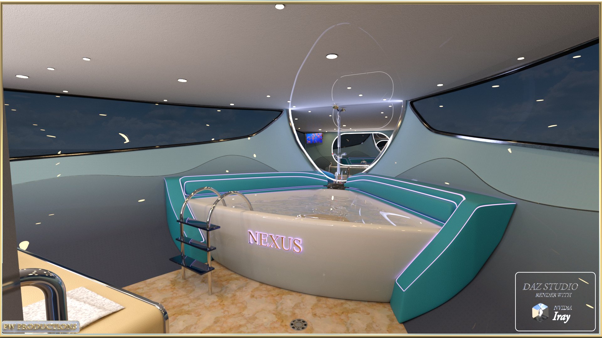 PW Ultimate Yacht Nexus PW Ultimate Yacht Nexus by: PW Productions, 3D Models by Daz 3D