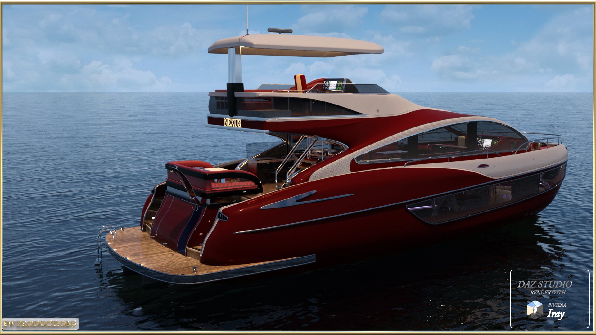 PW Ultimate Yacht Nexus PW Ultimate Yacht Nexus by: PW Productions, 3D Models by Daz 3D