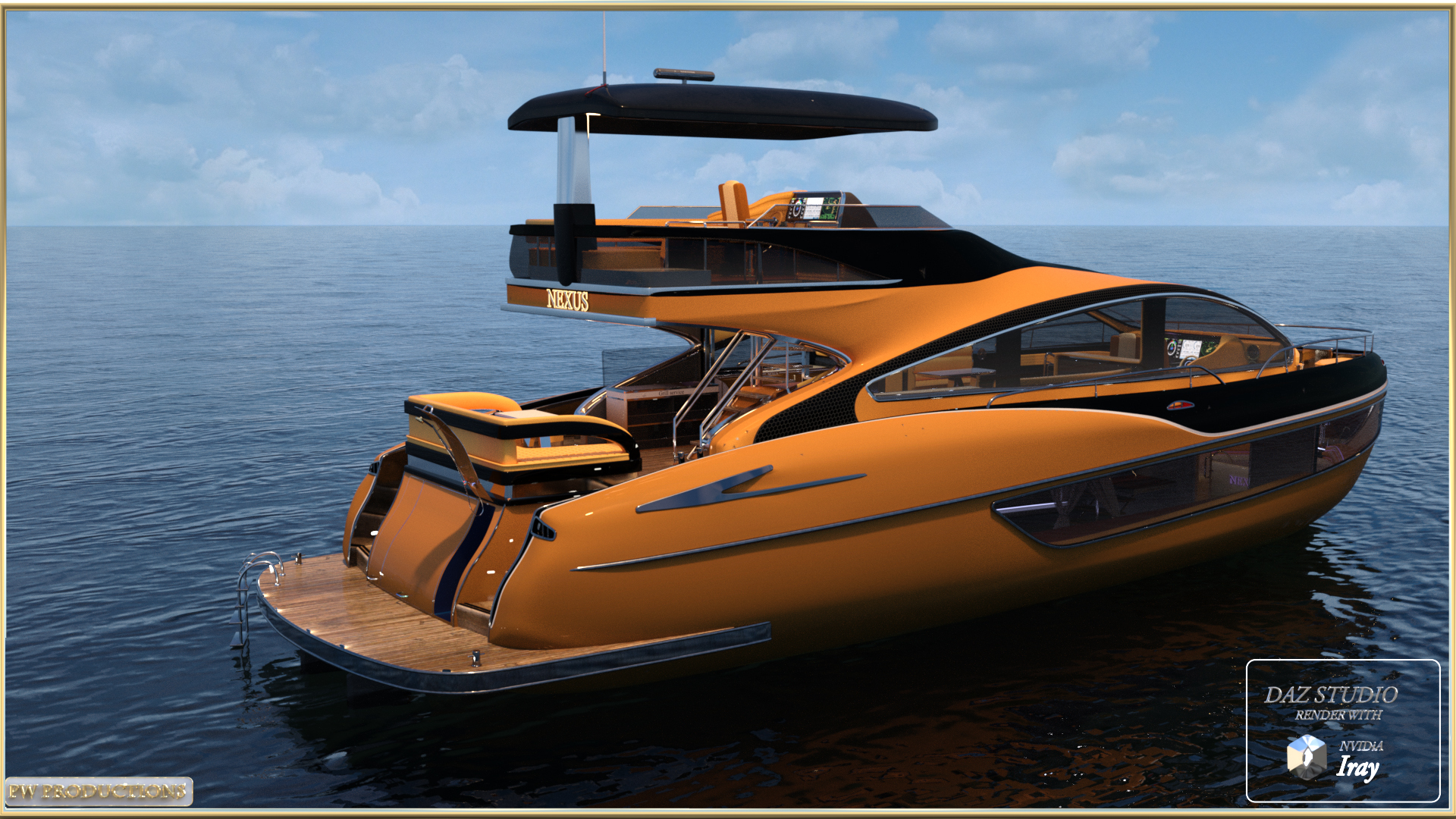PW Ultimate Yacht Nexus by: PW Productions, 3D Models by Daz 3D