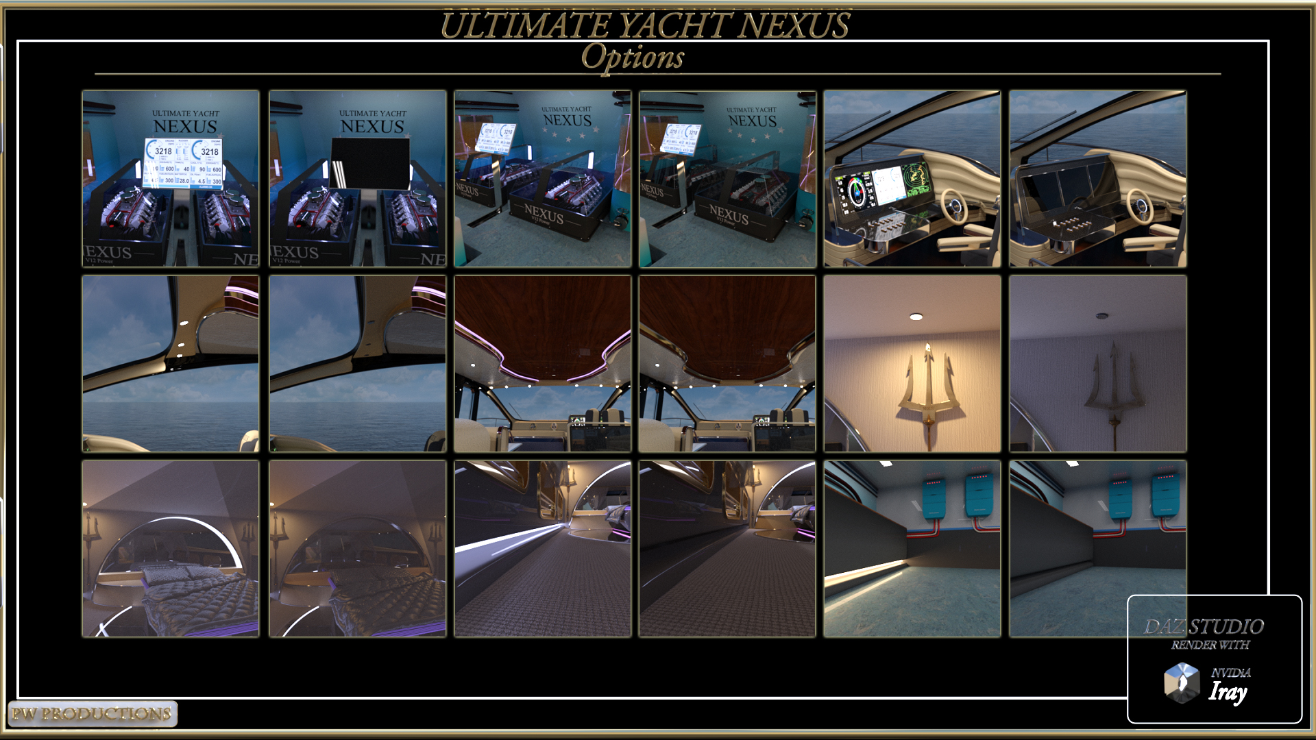 PW Ultimate Yacht Nexus PW Ultimate Yacht Nexus by: PW Productions, 3D Models by Daz 3D