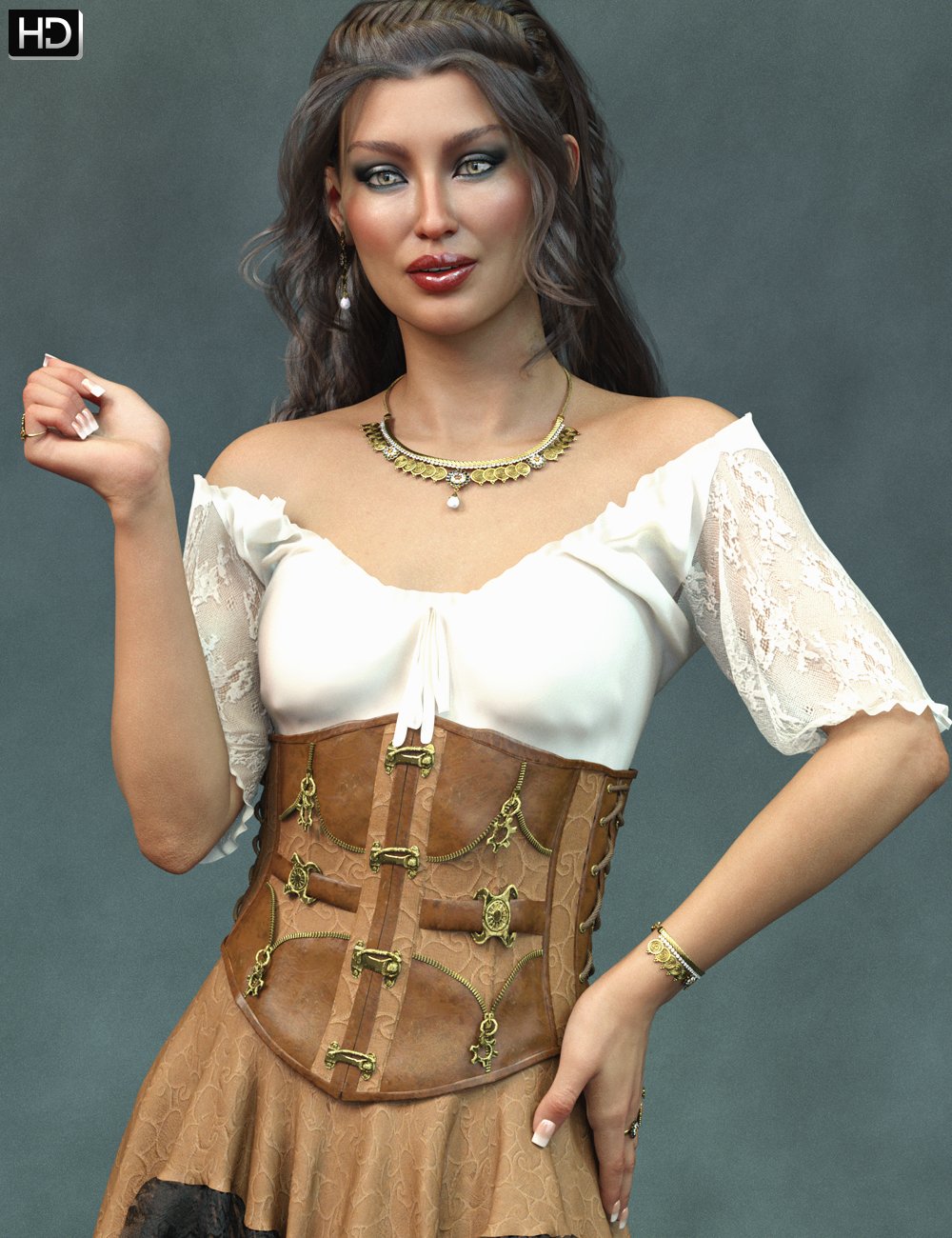 Adrie HD for Sahira 8 Adrie HD for Sahira 8 by: Emrys, 3D Models by Daz 3D