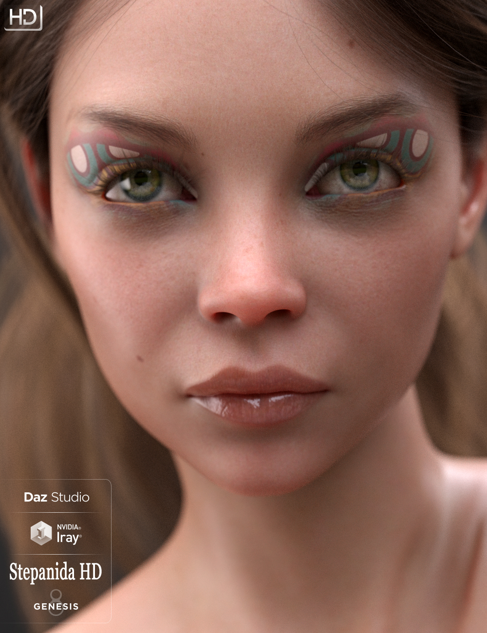 Stepanida HD for Genesis 8 Female by: iSourceTextures, 3D Models by Daz 3D