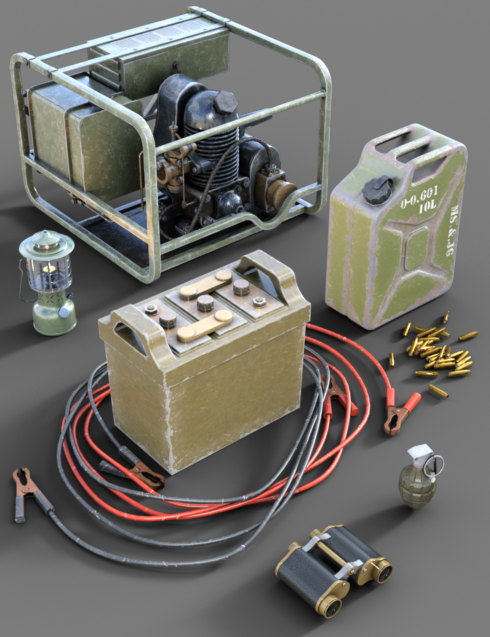 Outpost Props Outpost Props by: Merlin Studios, 3D Models by Daz 3D