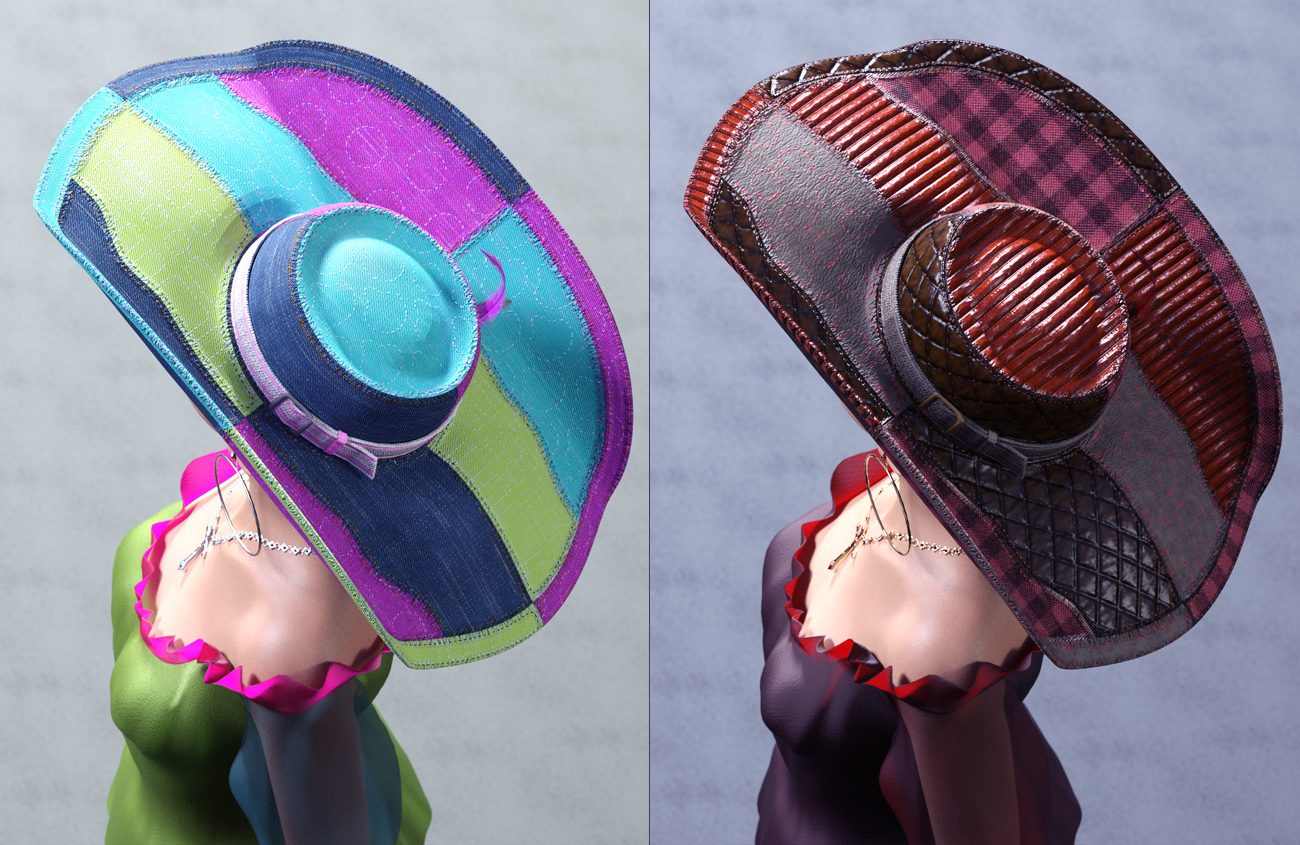Steam Punk Arrr Pirate Hats by: ForbiddenWhispers, 3D Models by Daz 3D