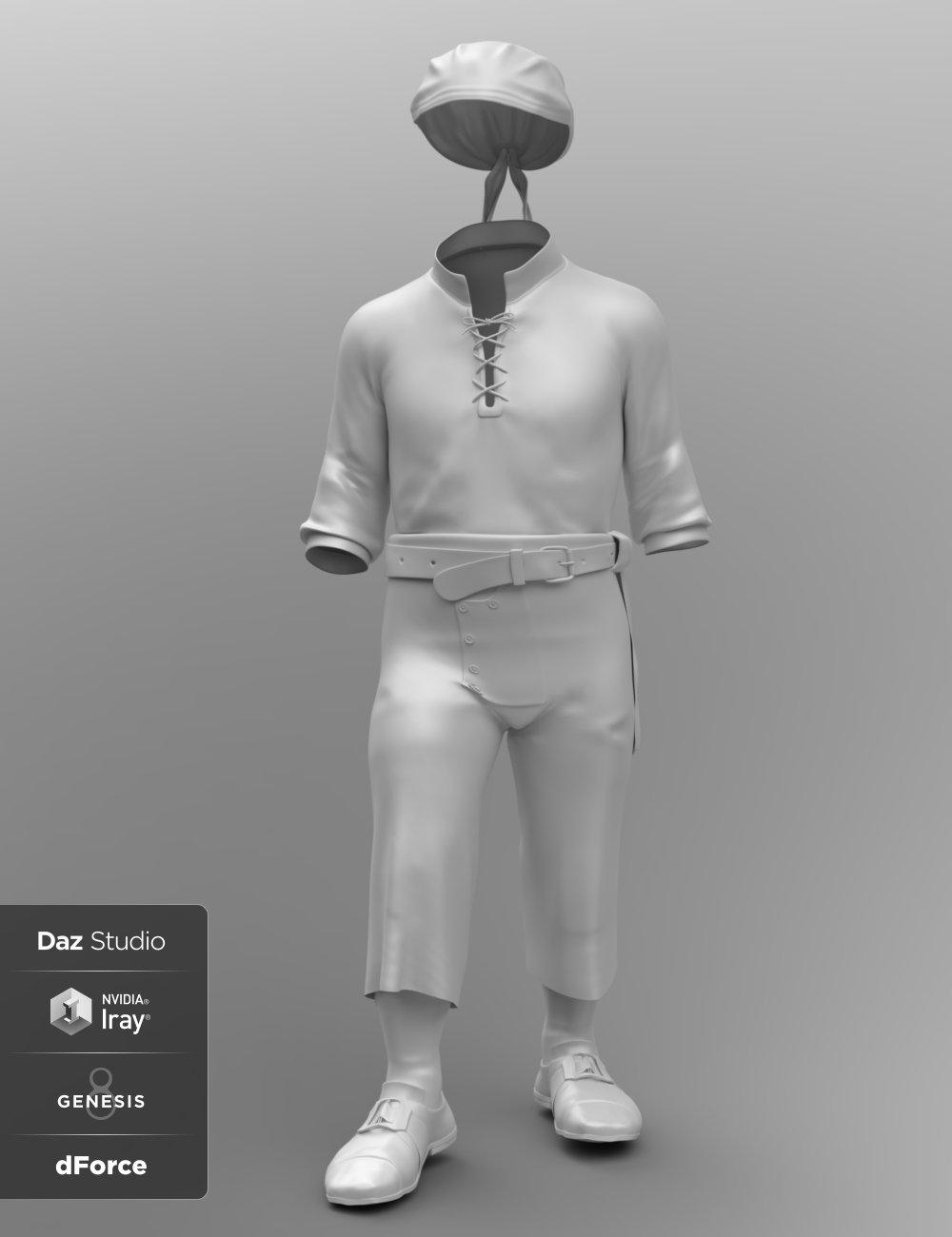 dForce Bilge Salt Outfit for Genesis 8 Male(s) dForce Bilge Salt Outfit for Genesis 8 Male(s) by: Barbara BrundonMoonscape GraphicsSade, 3D Models by Daz 3D