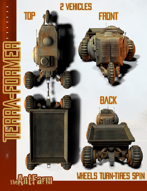 Terra-Former by: The AntFarm, 3D Models by Daz 3D