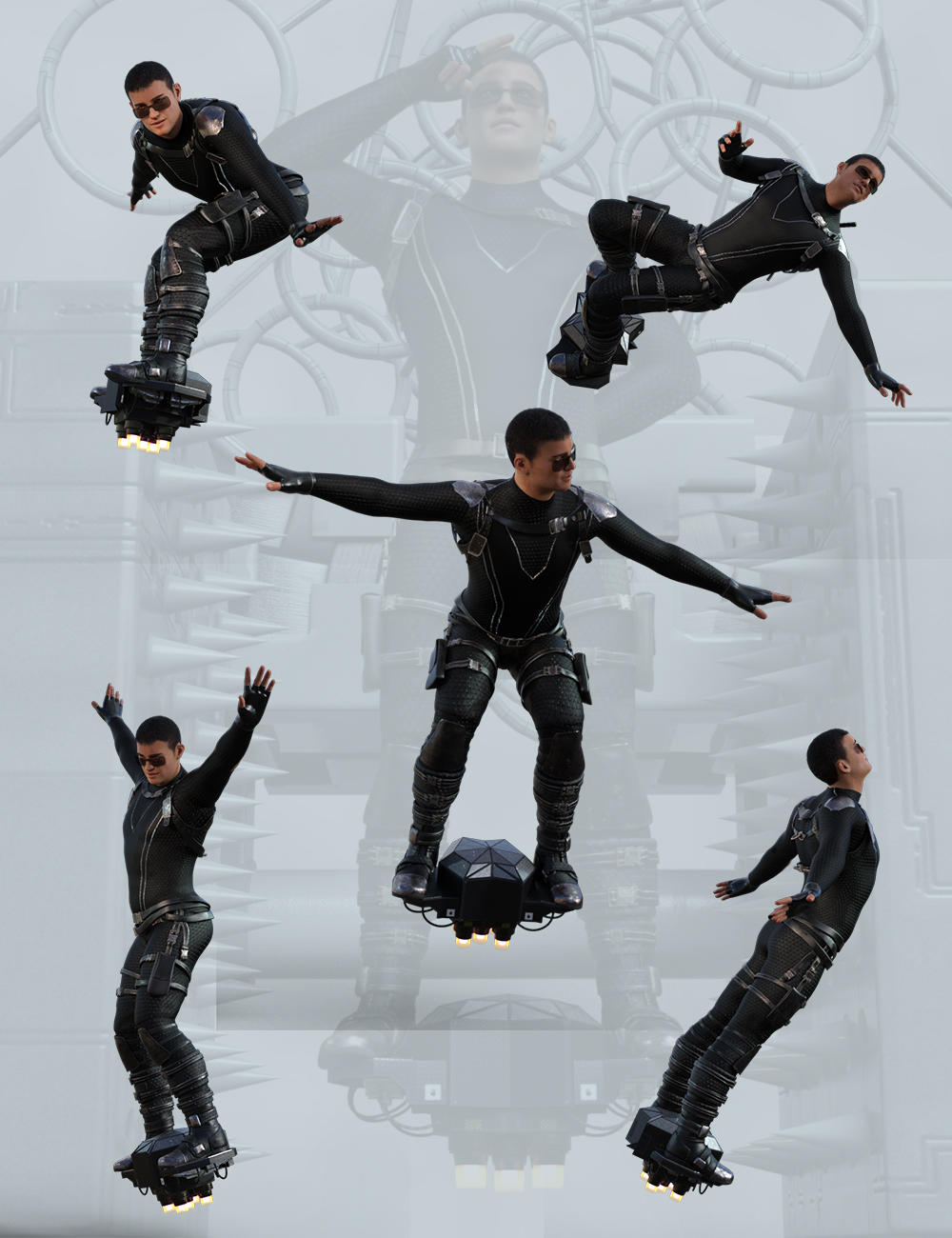 Flyboard Action Poses for Genesis 8 Male Flyboard Action Poses for Genesis 8 Male by: Ensary, 3D Models by Daz 3D