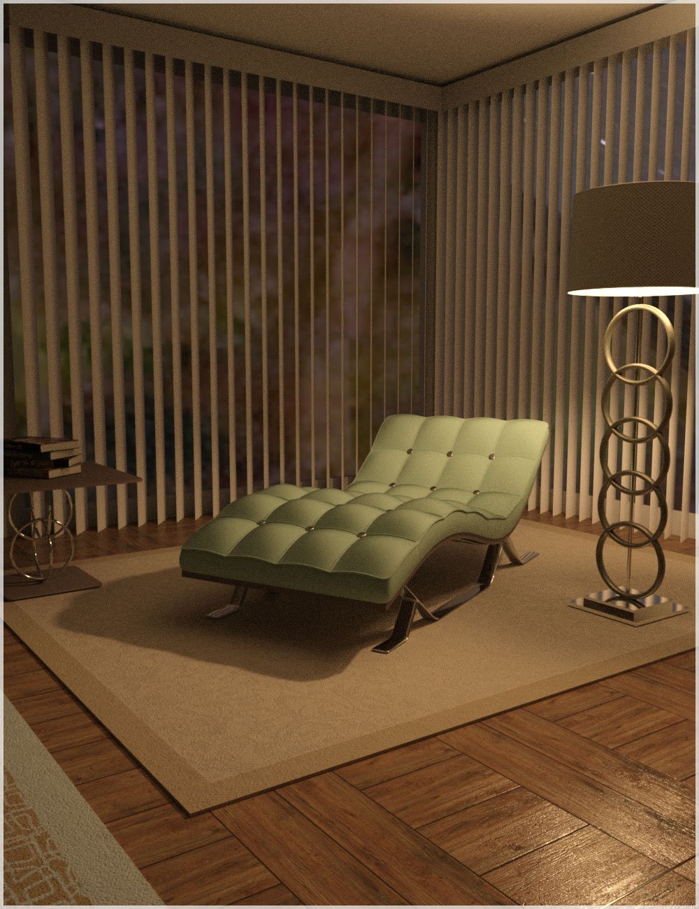 Living Space by: Belladzines, 3D Models by Daz 3D