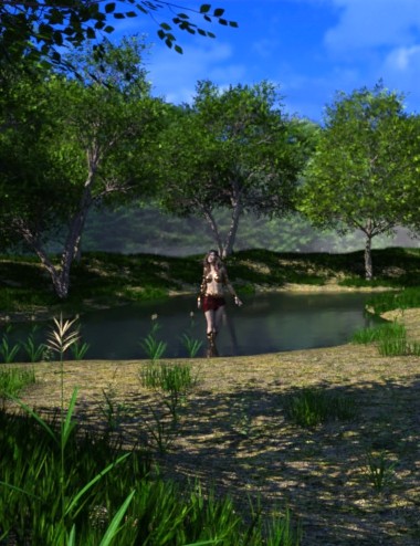 The Beautiful Lake by: JeffersonAF, 3D Models by Daz 3D