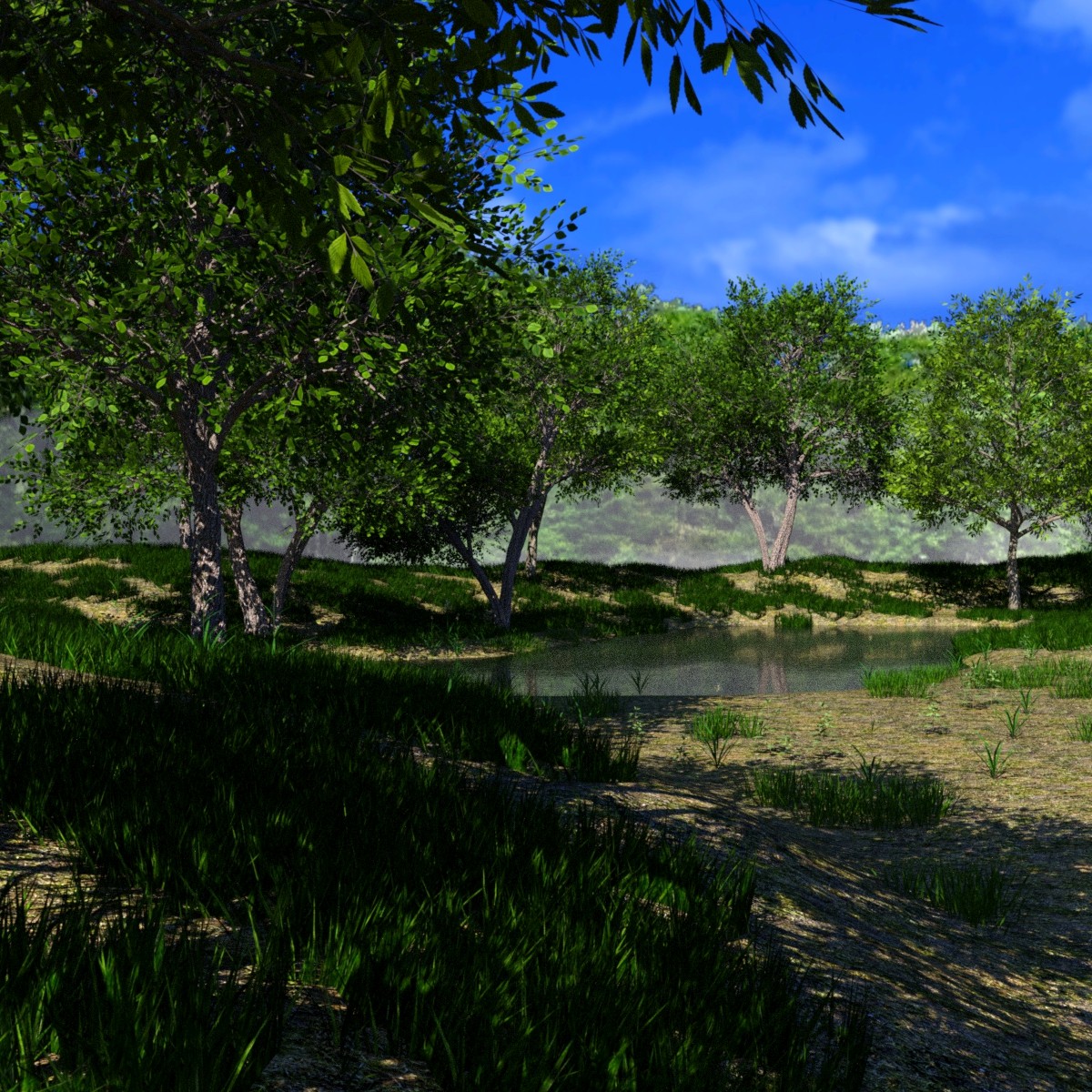 The Beautiful Lake The Beautiful Lake by: JeffersonAF, 3D Models by Daz 3D