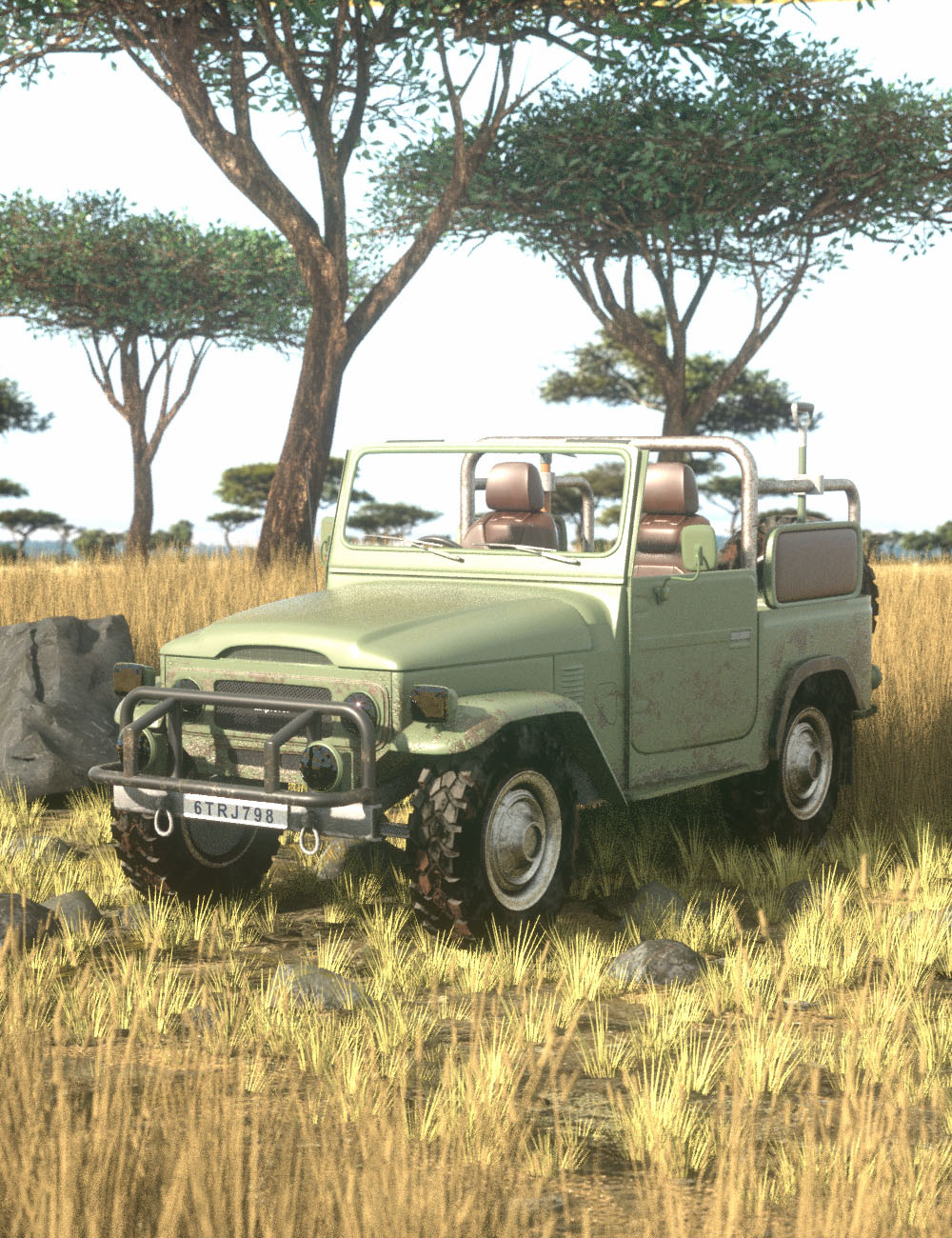 Land Explorer 4X4 by: AcharyaPolina, 3D Models by Daz 3D