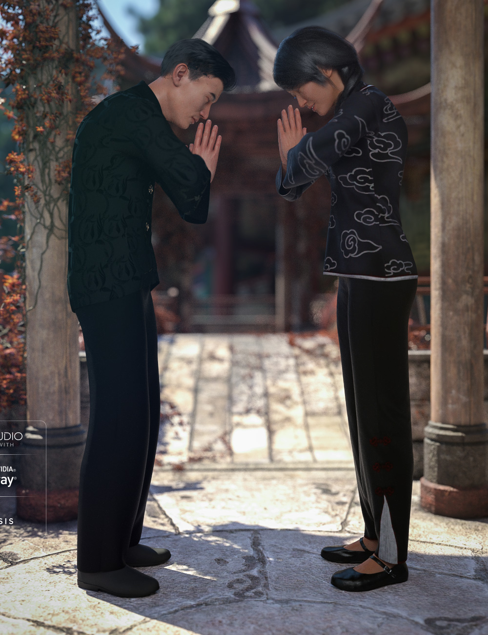 Tranquility Poses for Genesis 8 Tranquility Poses for Genesis 8 by: Predatron, 3D Models by Daz 3D
