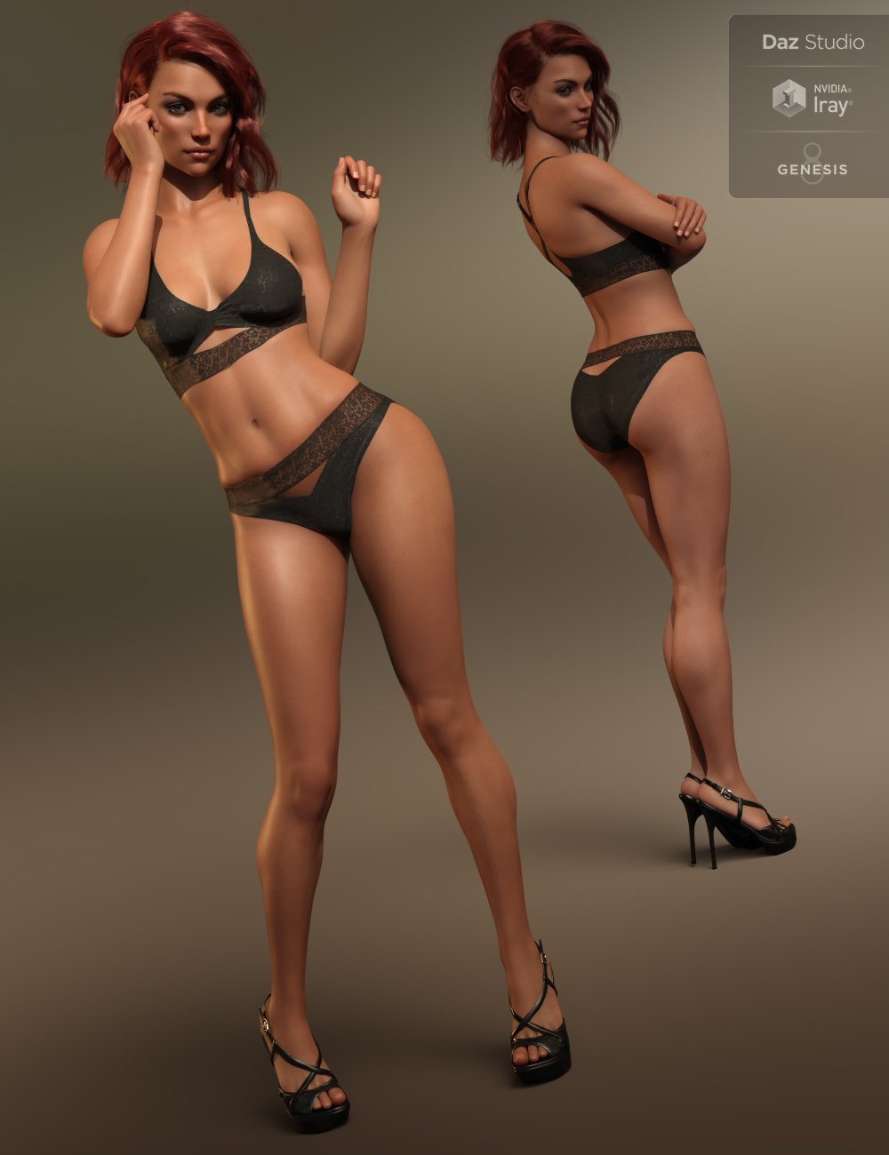 Leilani HD for Genesis 8 Female by: Vex, 3D Models by Daz 3D