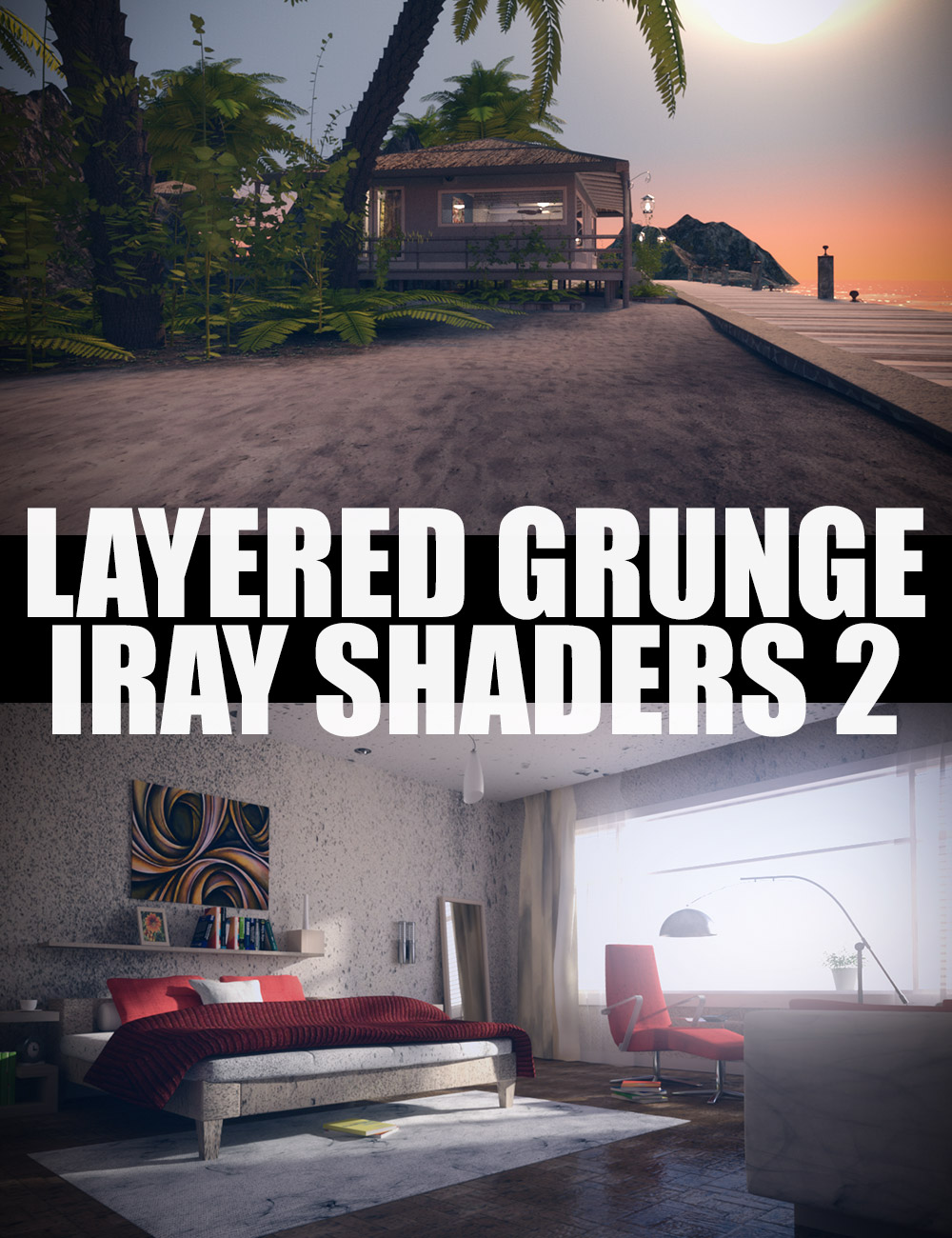 Layered Grunge Iray Shaders 2 by: Dreamlight, 3D Models by Daz 3D