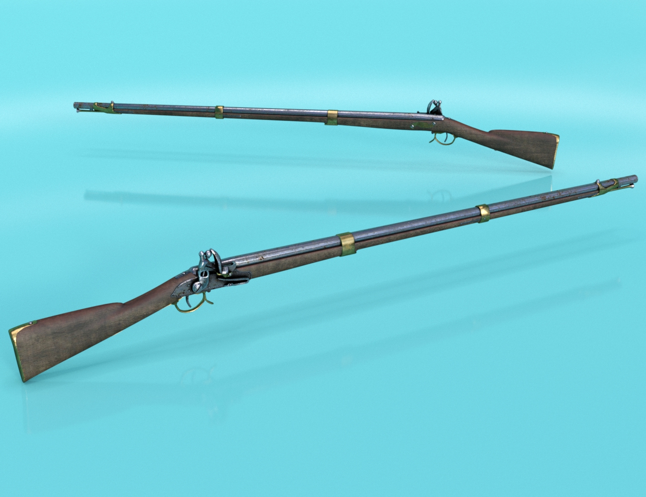 Ye Ole Pirate Weapons by: DzFire, 3D Models by Daz 3D