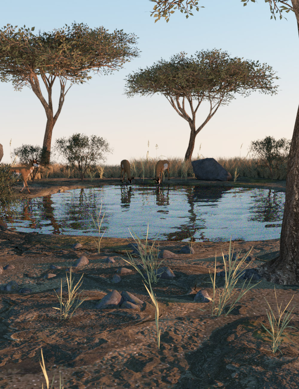 Expedition African Environment by: AcharyaPolina, 3D Models by Daz 3D