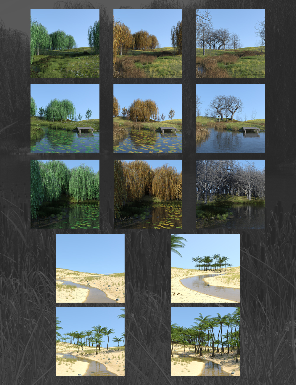 UltraScenery - Ecologies Volume 2 by: TangoAlpha, 3D Models by Daz 3D