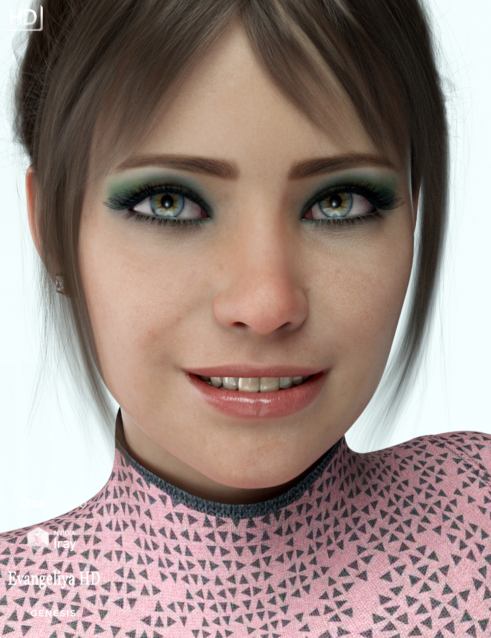 Evangeliya HD For Genesis 8 Female by: iSourceTextures, 3D Models by Daz 3D