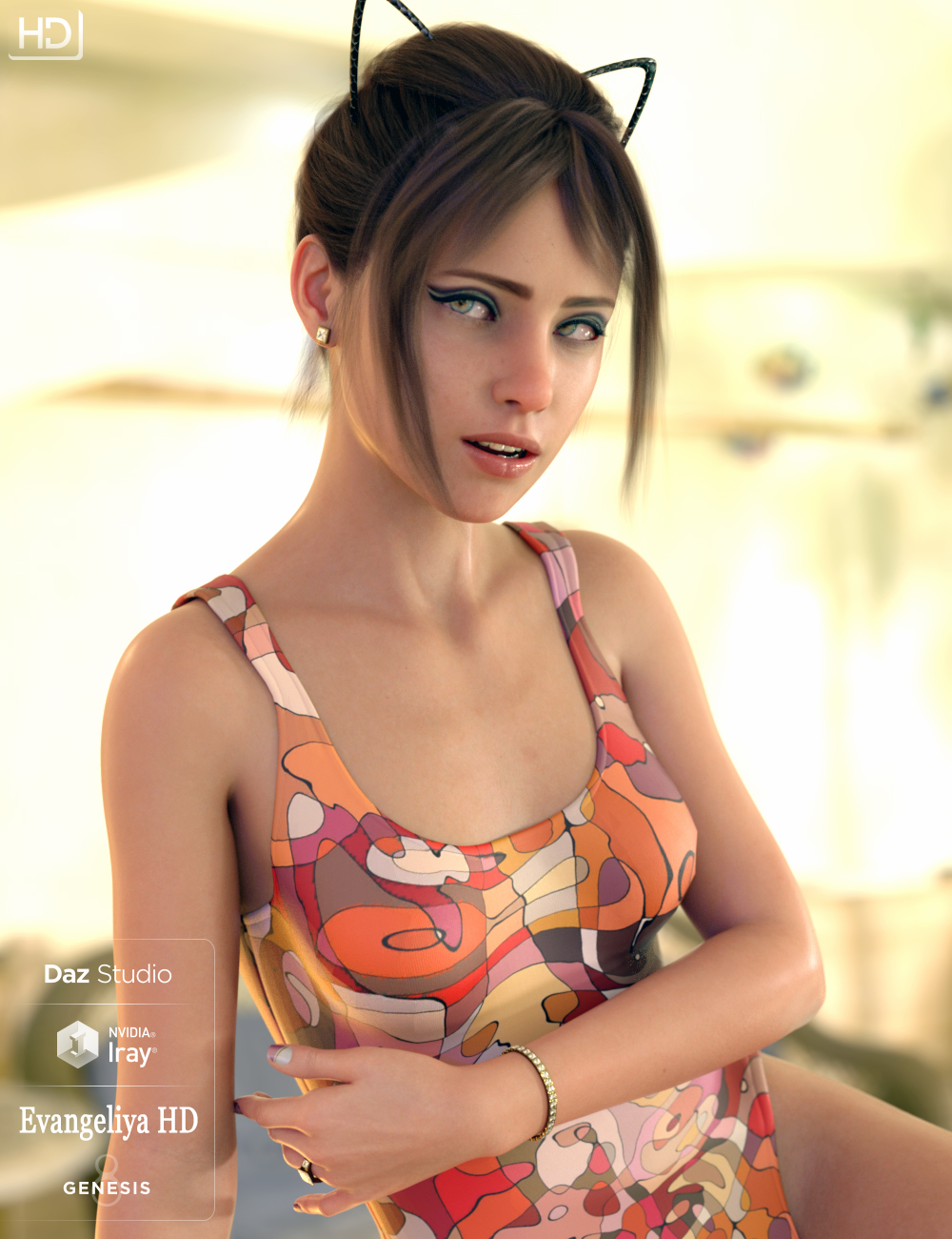 Evangeliya HD For Genesis 8 Female Evangeliya HD For Genesis 8 Female by: iSourceTextures, 3D Models by Daz 3D