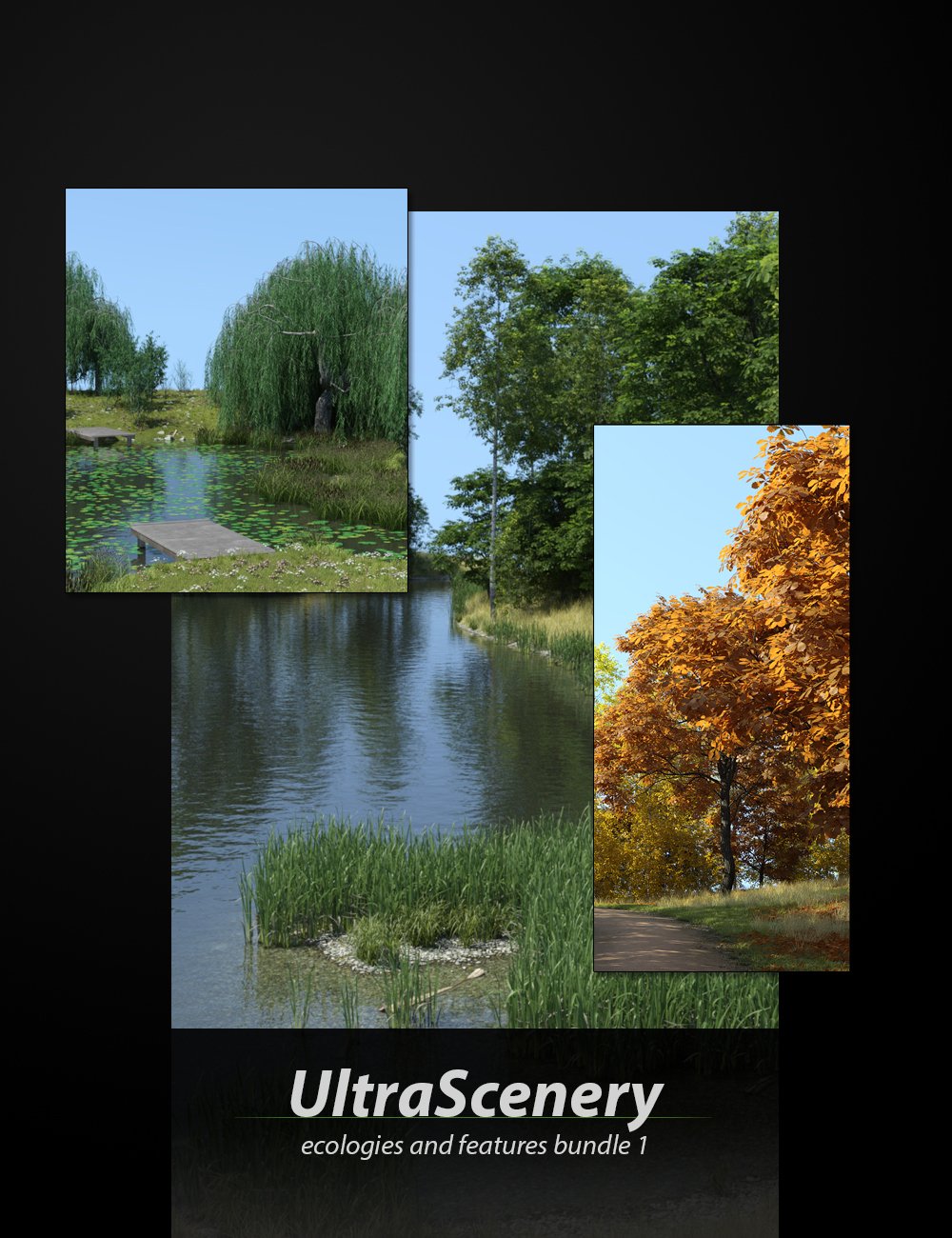 UltraScenery - Ecologies and Features Bundle 1 by: TangoAlphaHowieFarkes, 3D Models by Daz 3D
