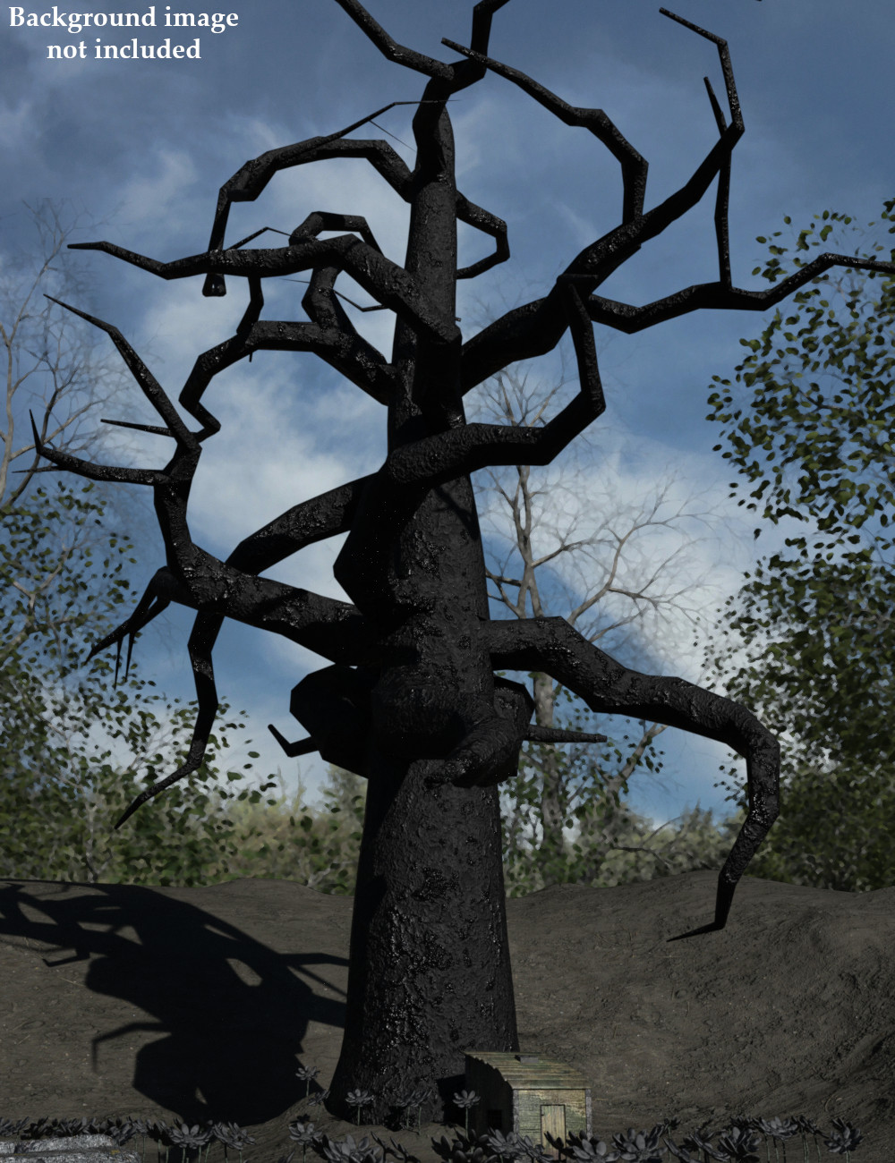 Dark Faerie Hollow Dark Faerie Hollow by: Silent Winter, 3D Models by Daz 3D