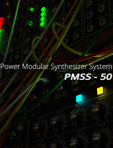 Power Modular Synthesizer System PMSS-50 by: powerage, 3D Models by Daz 3D