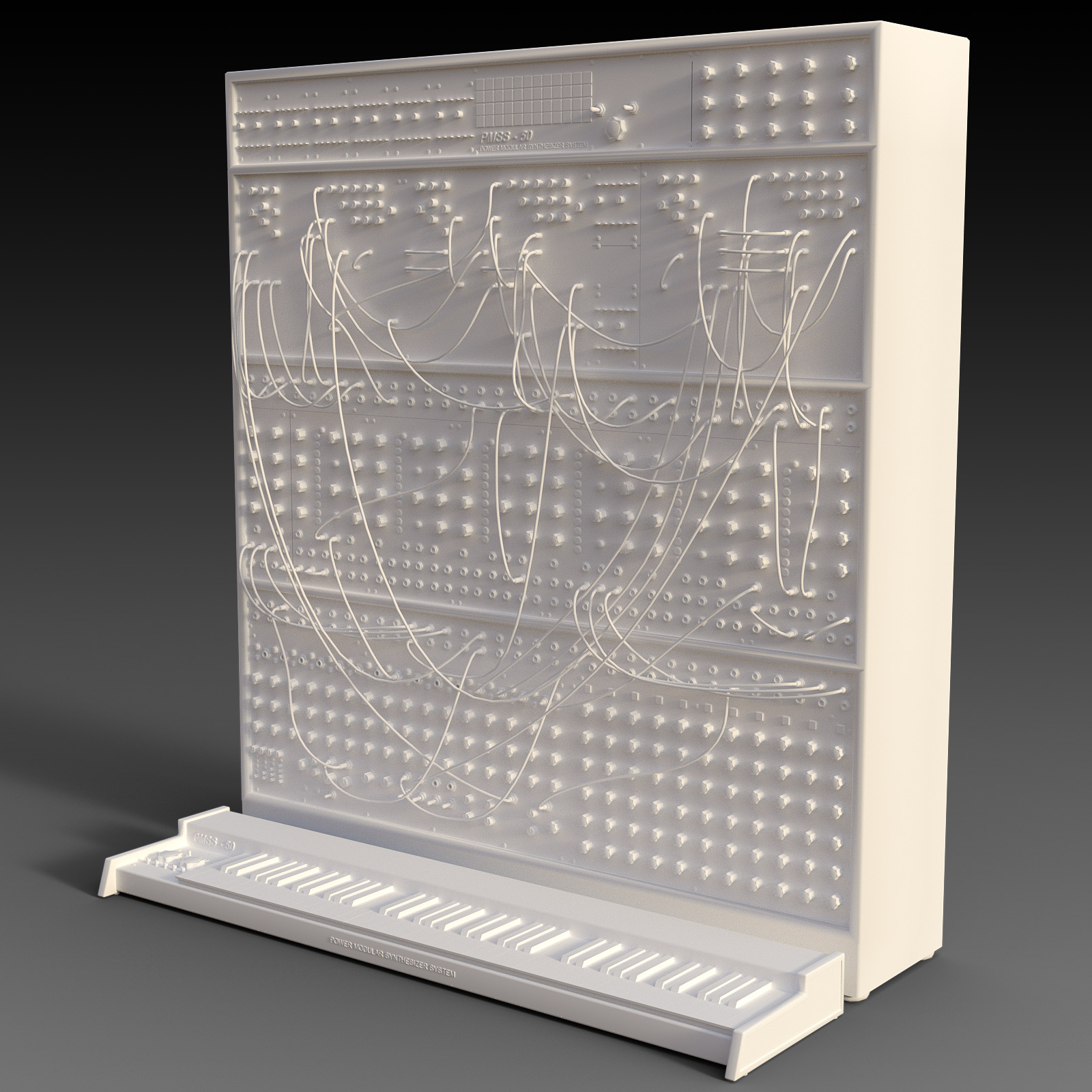 Power Modular Synthesizer System PMSS-50 Power Modular Synthesizer System PMSS-50 by: powerage, 3D Models by Daz 3D