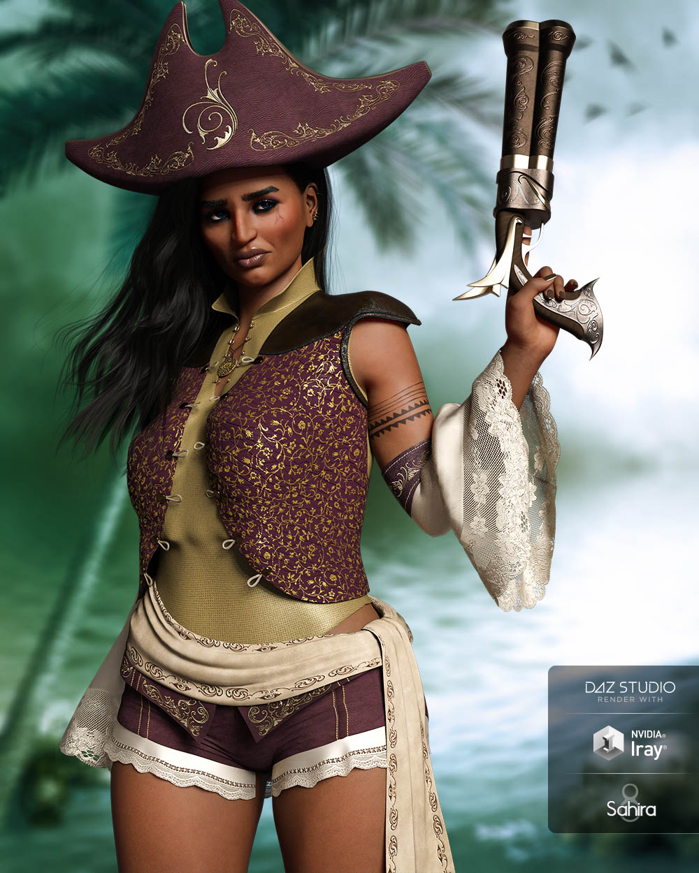 Oceane for Sahira 8 Oceane for Sahira 8 by: TwiztedMetal, 3D Models by Daz 3D