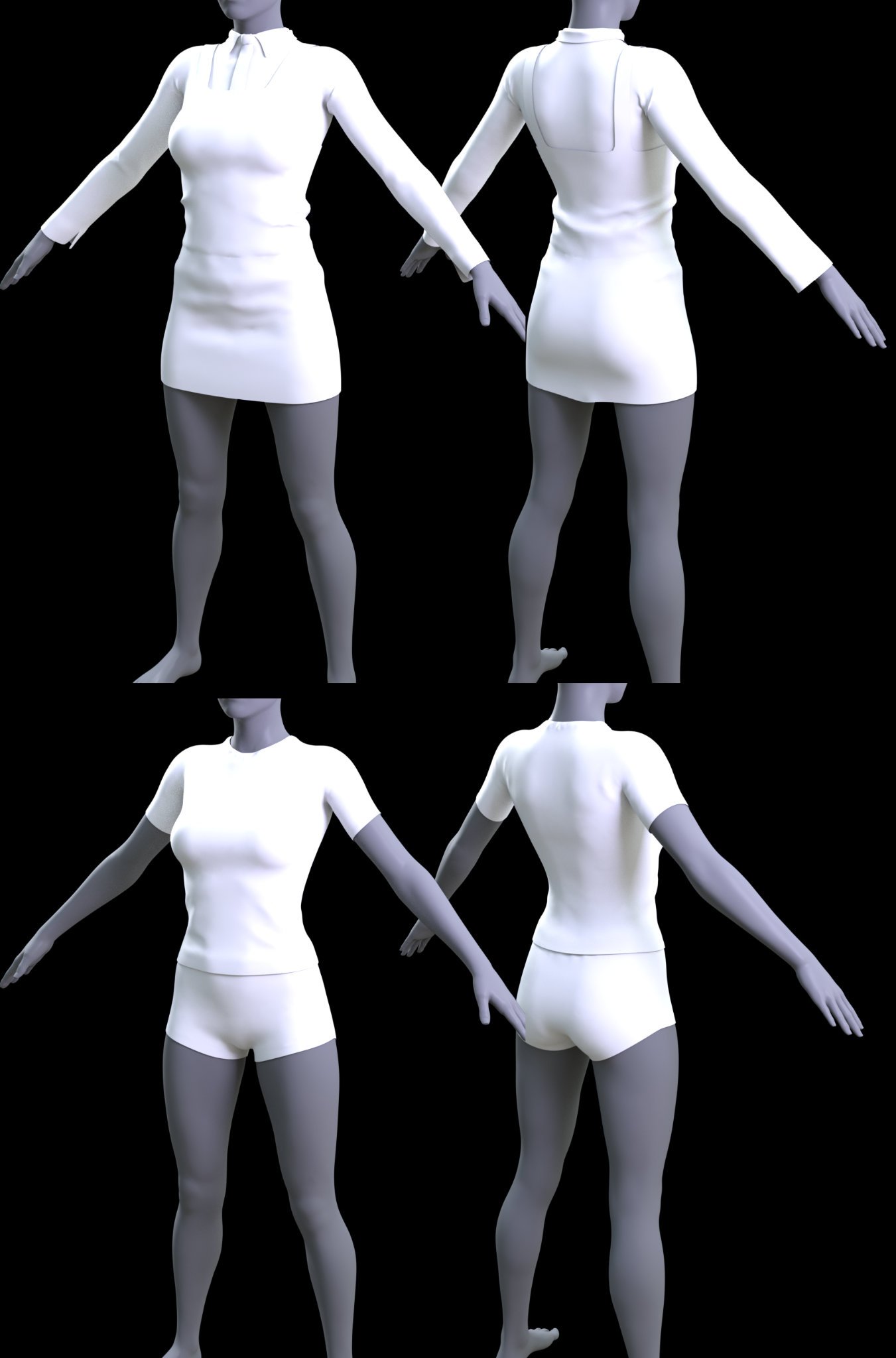 FG School Uniforms for Genesis 8 Female(s) by: Fugazi1968Ironman, 3D Models by Daz 3D
