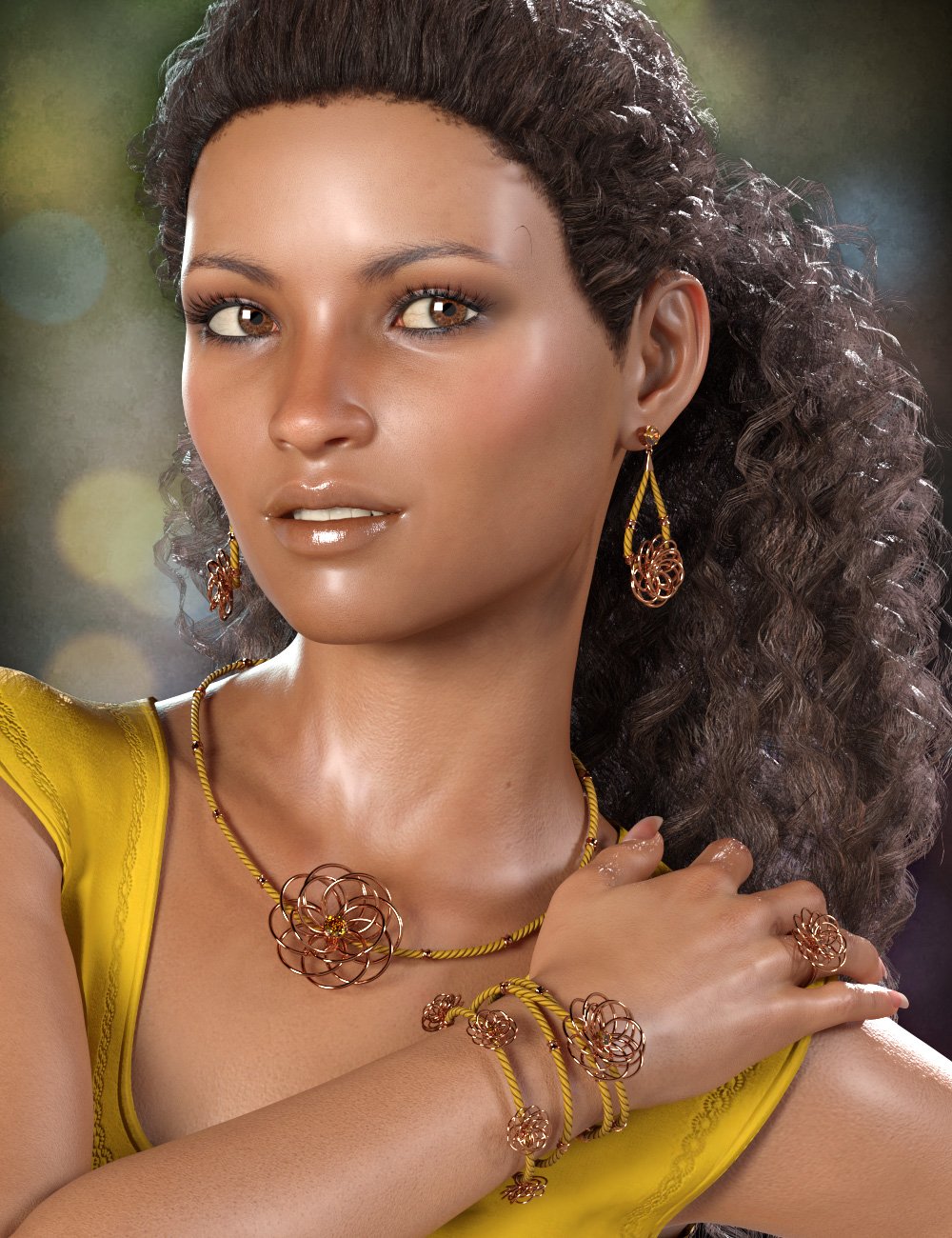 Precious Flower Jewelry for Genesis 8 Female(s) Precious Flower Jewelry for Genesis 8 Female(s) by: esha, 3D Models by Daz 3D