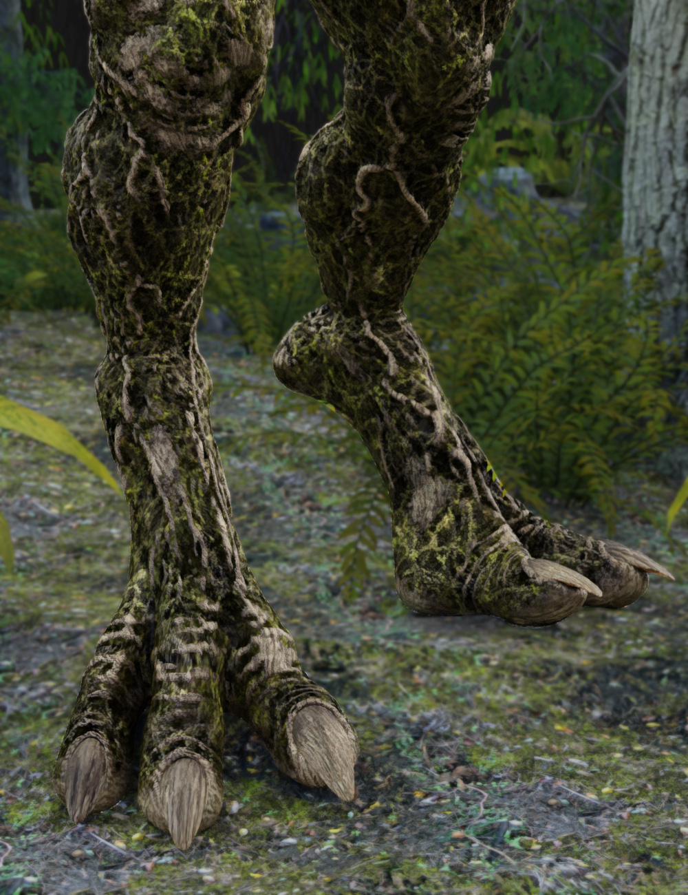 Swampbeast for Genesis 8 Male by: RawArt, 3D Models by Daz 3D