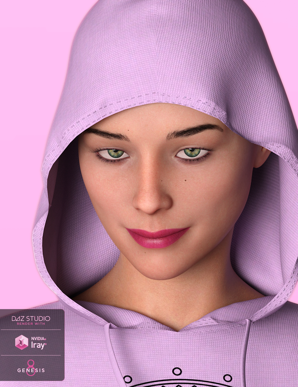 Samira HD for Genesis 8 Female by: Aquarius, 3D Models by Daz 3D