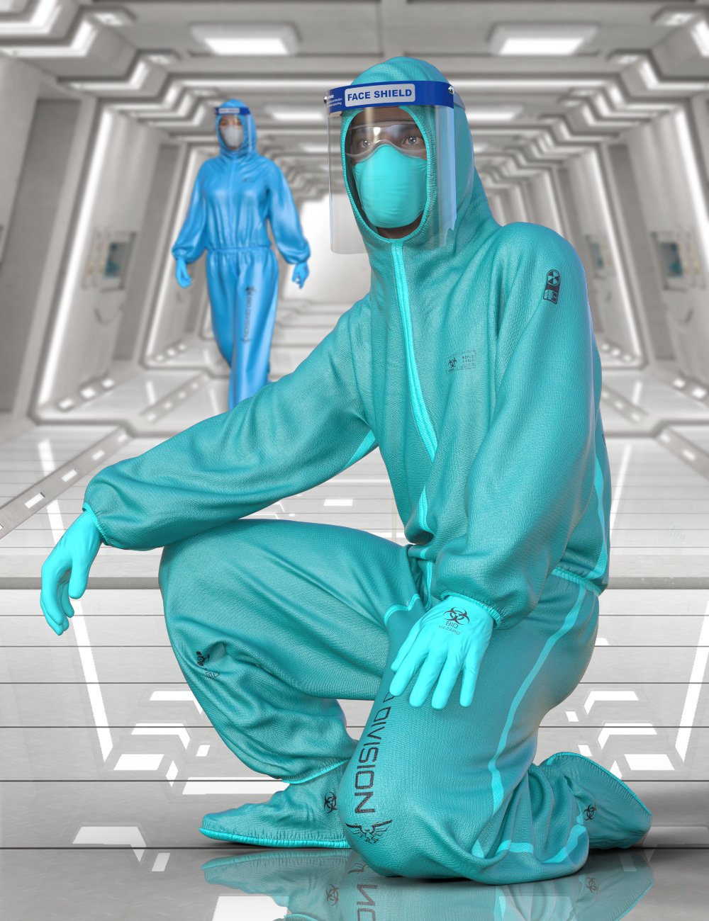 Bio Suit for Genesis 8 Male (s) by: midnight_stories, 3D Models by Daz 3D