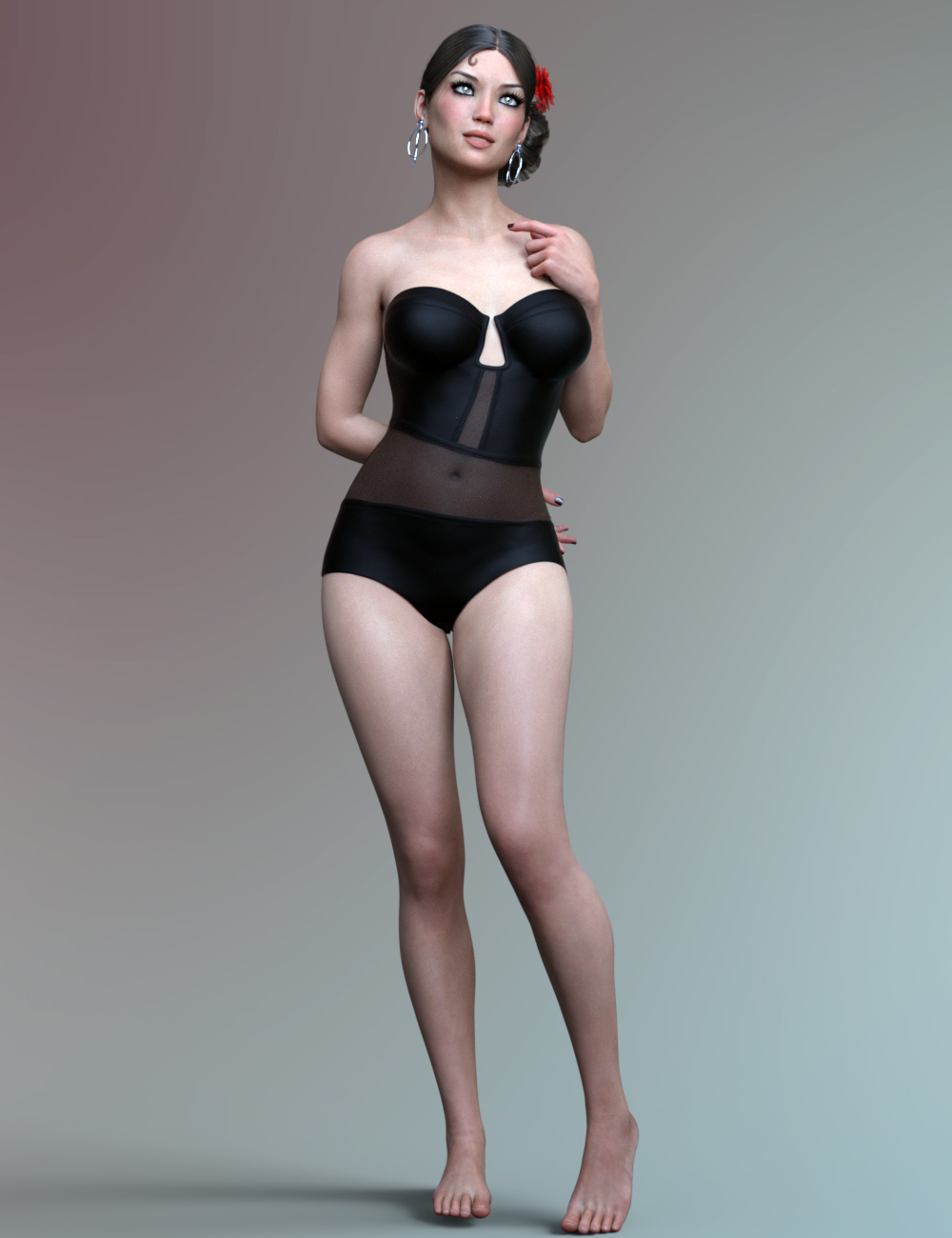 Oona HD for Genesis 8 Female by: AnainAkasha, 3D Models by Daz 3D