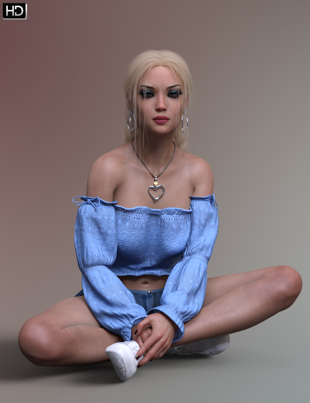 Oona HD for Genesis 8 Female by: AnainAkasha, 3D Models by Daz 3D