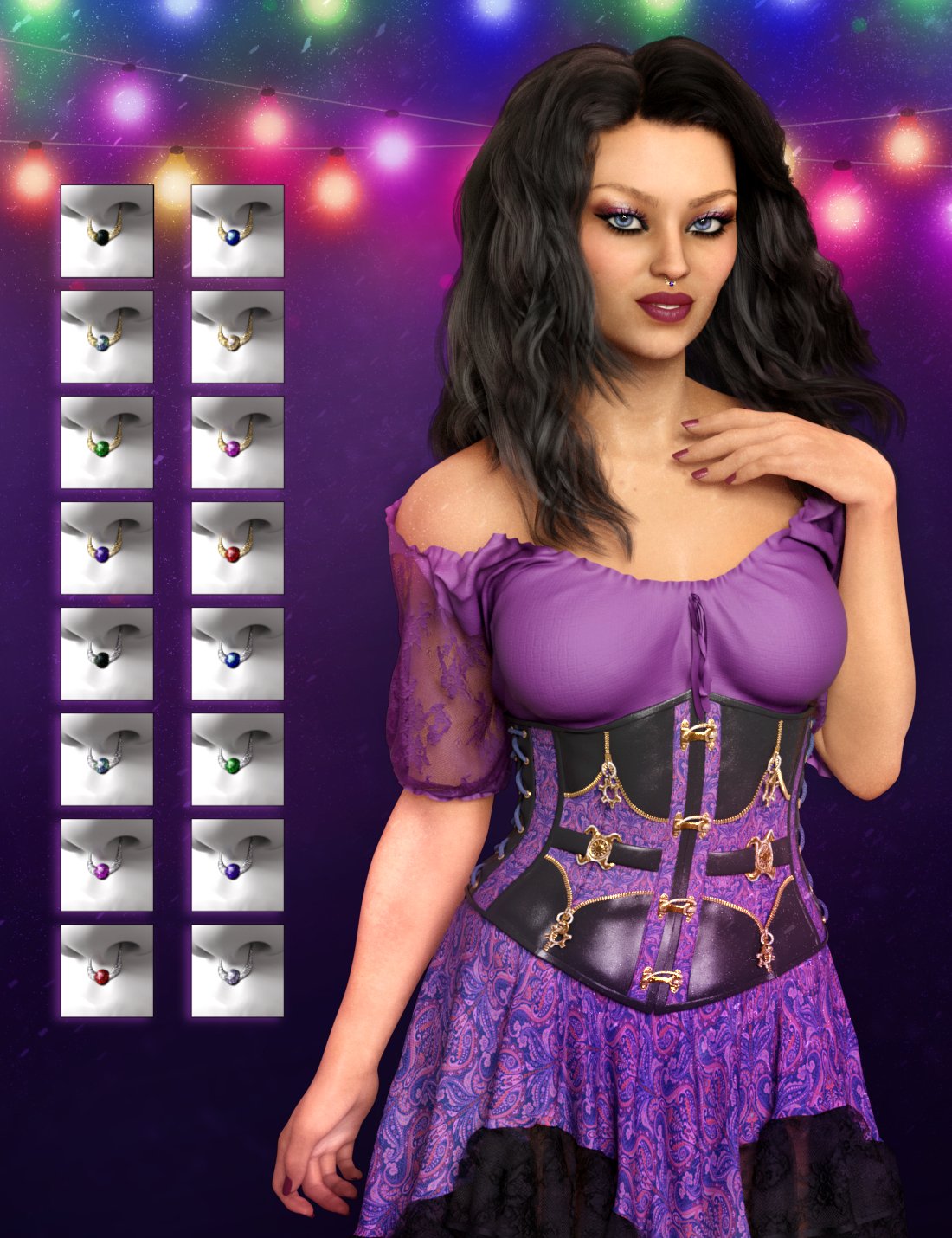 DD Vana HD for Sahira 8 DD Vana HD for Sahira 8 by: DisparateDreamer, 3D Models by Daz 3D