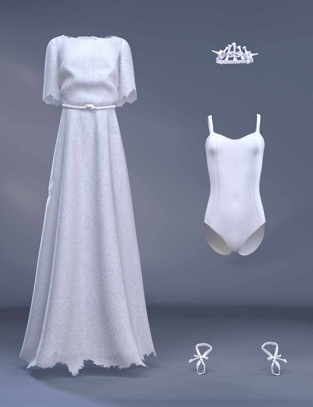 dForce Dark Fairy Gown for Genesis 8 Female(s) by: Moonscape GraphicsNikisatezSade, 3D Models by Daz 3D