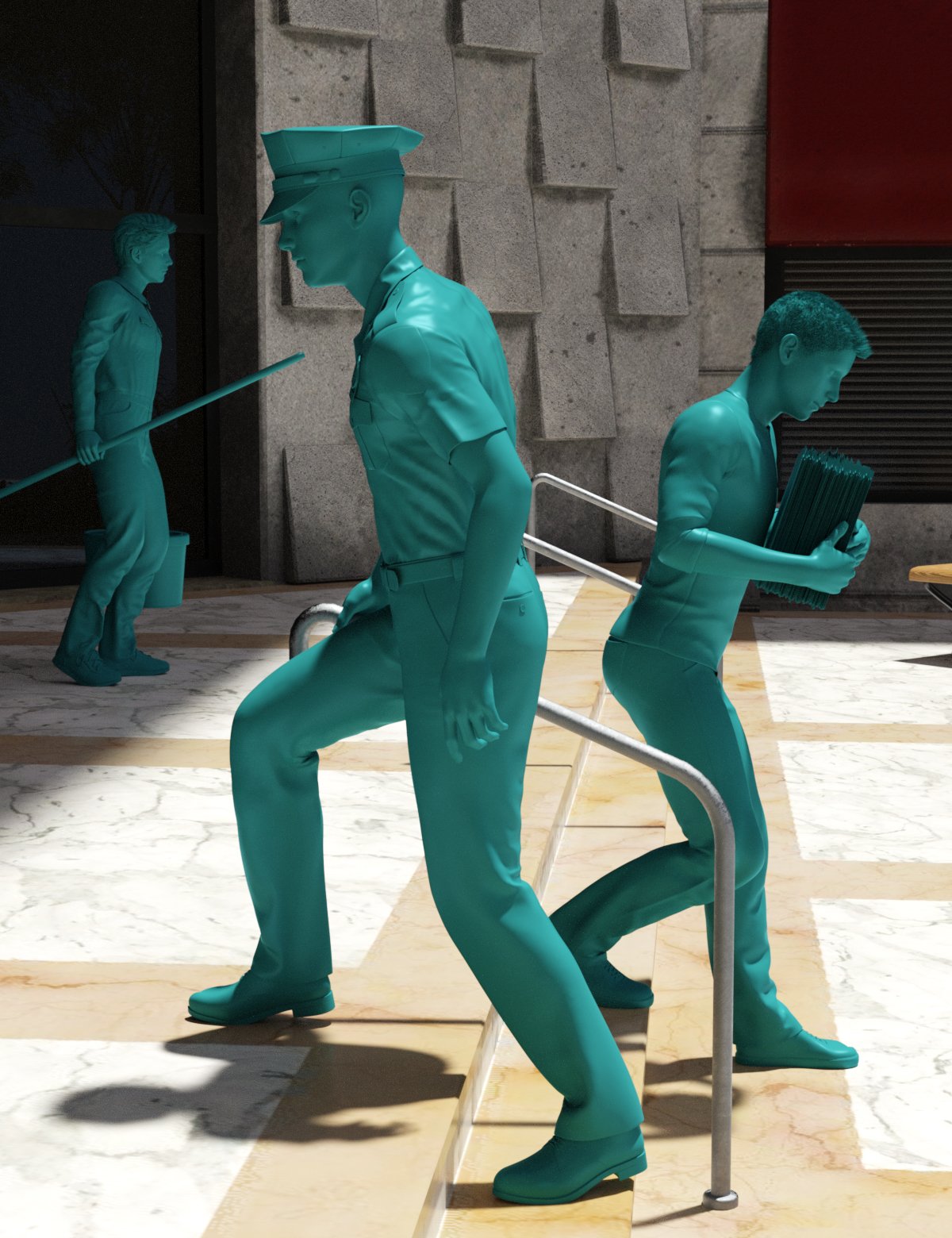 City Office Block Poses for Genesis 8 Male City Office Block Poses for Genesis 8 Male by: Predatron, 3D Models by Daz 3D
