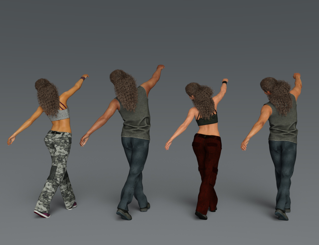 IGD Motion Series: Celebrate Poses for Genesis 3 and 8 by: Islandgirl, 3D Models by Daz 3D