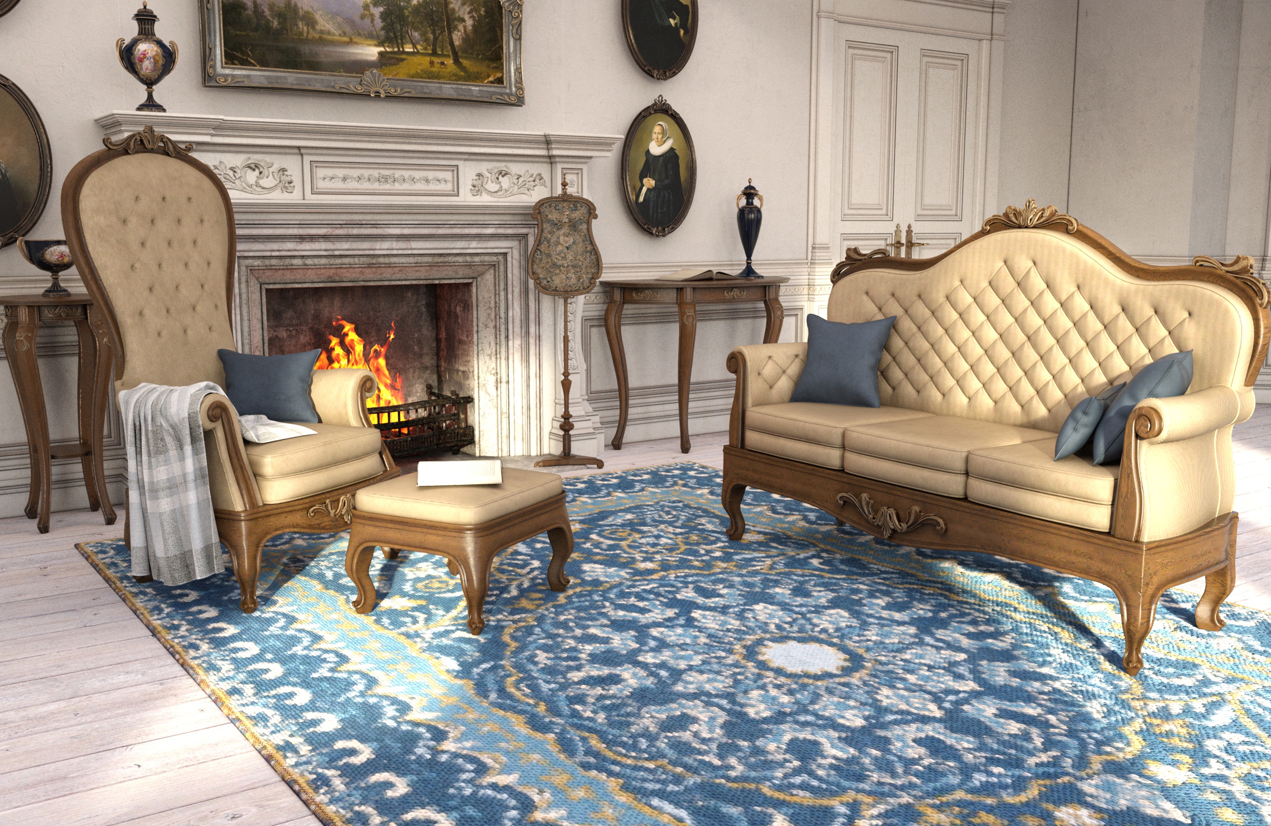 Carpet Shaders - Persian Rugs | Daz 3D