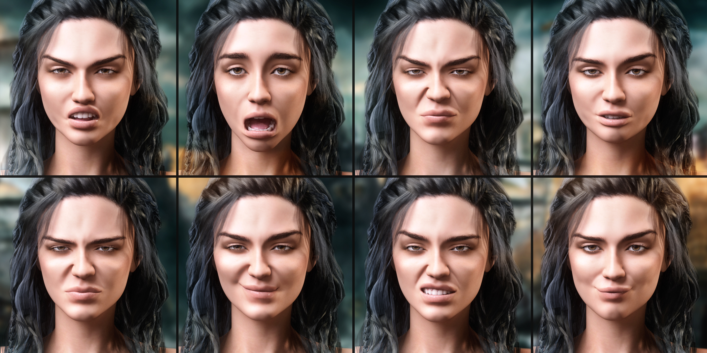 Pirate Expressive for Genesis 8 Female(s) by: Neikdian, 3D Models by Daz 3D