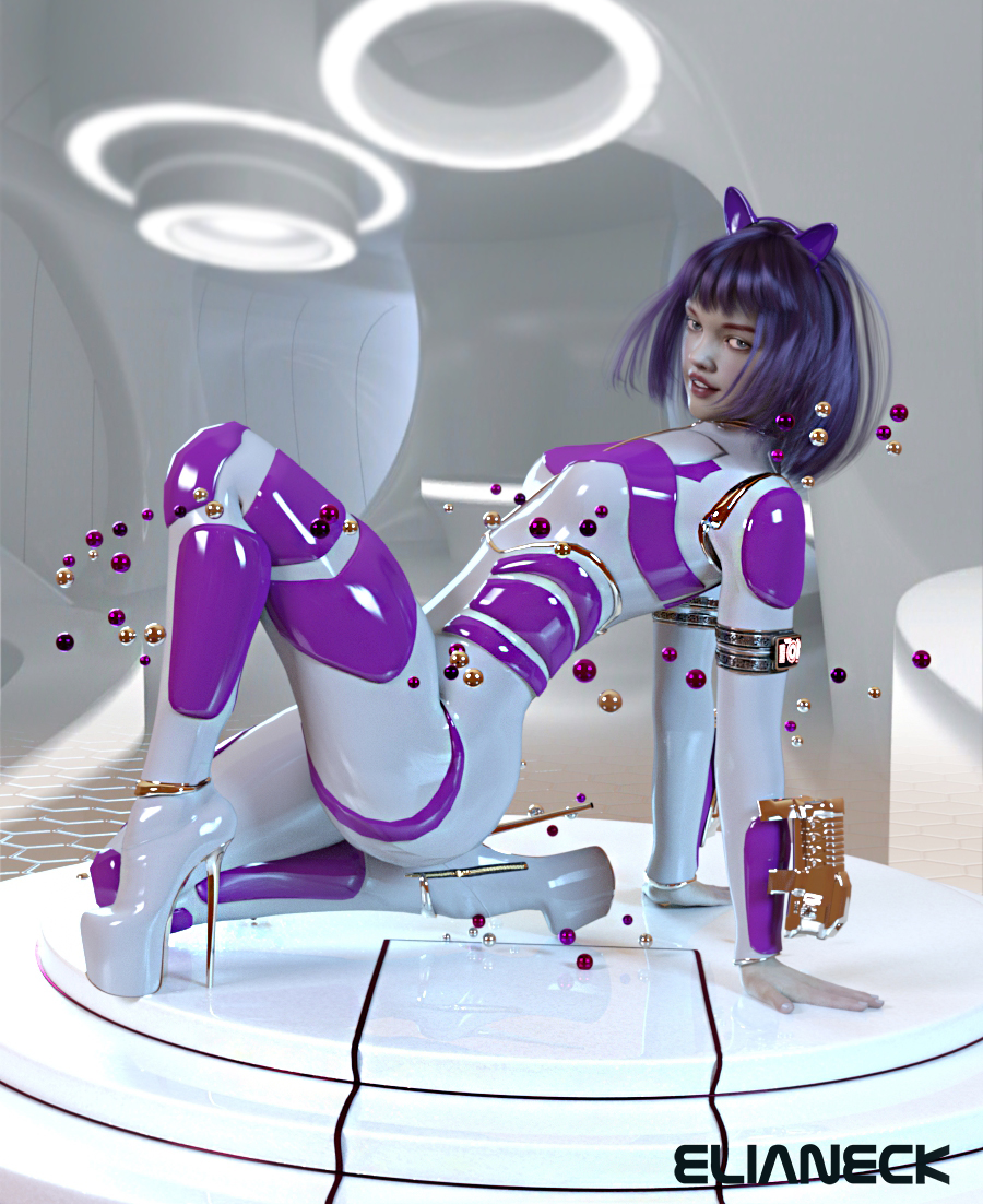 Lolo for Genesis 8 Female by: Elianeck, 3D Models by Daz 3D