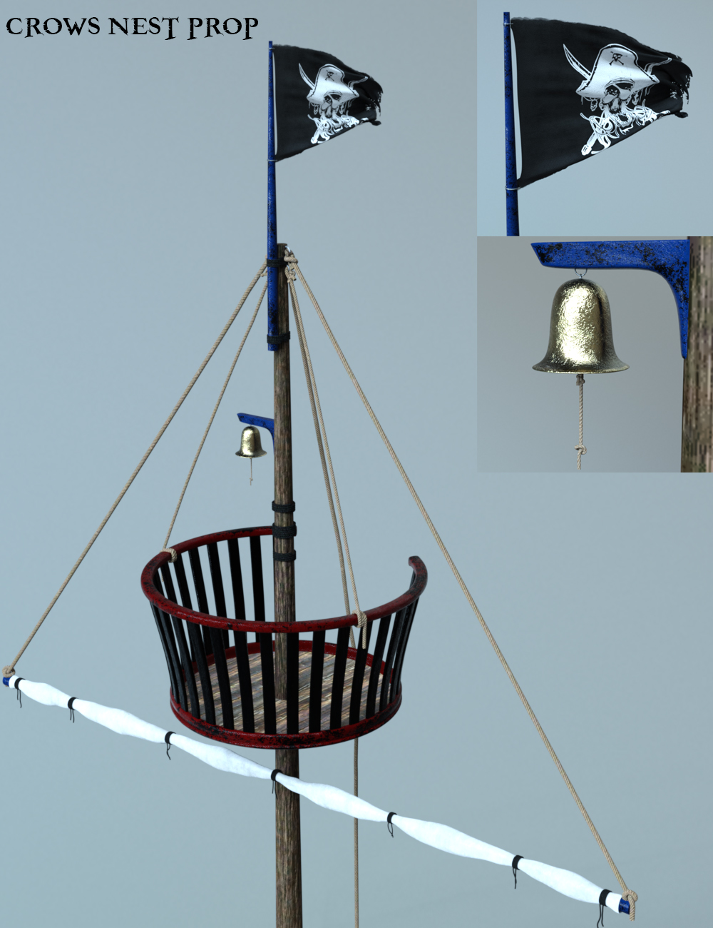 Swashbuckler Poses Props and Crows Nest for Genesis 8 Swashbuckler Poses Props and Crows Nest for Genesis 8 by: Skyewolf, 3D Models by Daz 3D