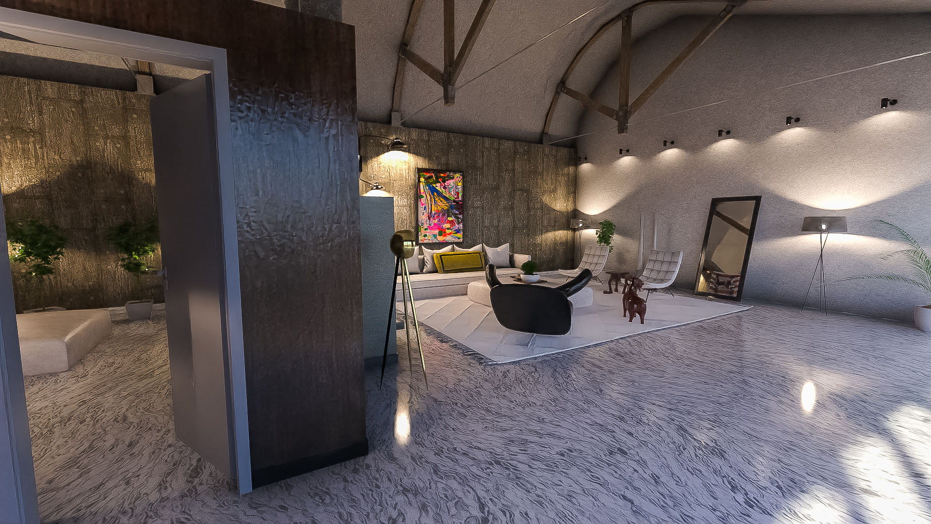 Lakehouse Lounge Lakehouse Lounge by: clacydarch3d, 3D Models by Daz 3D